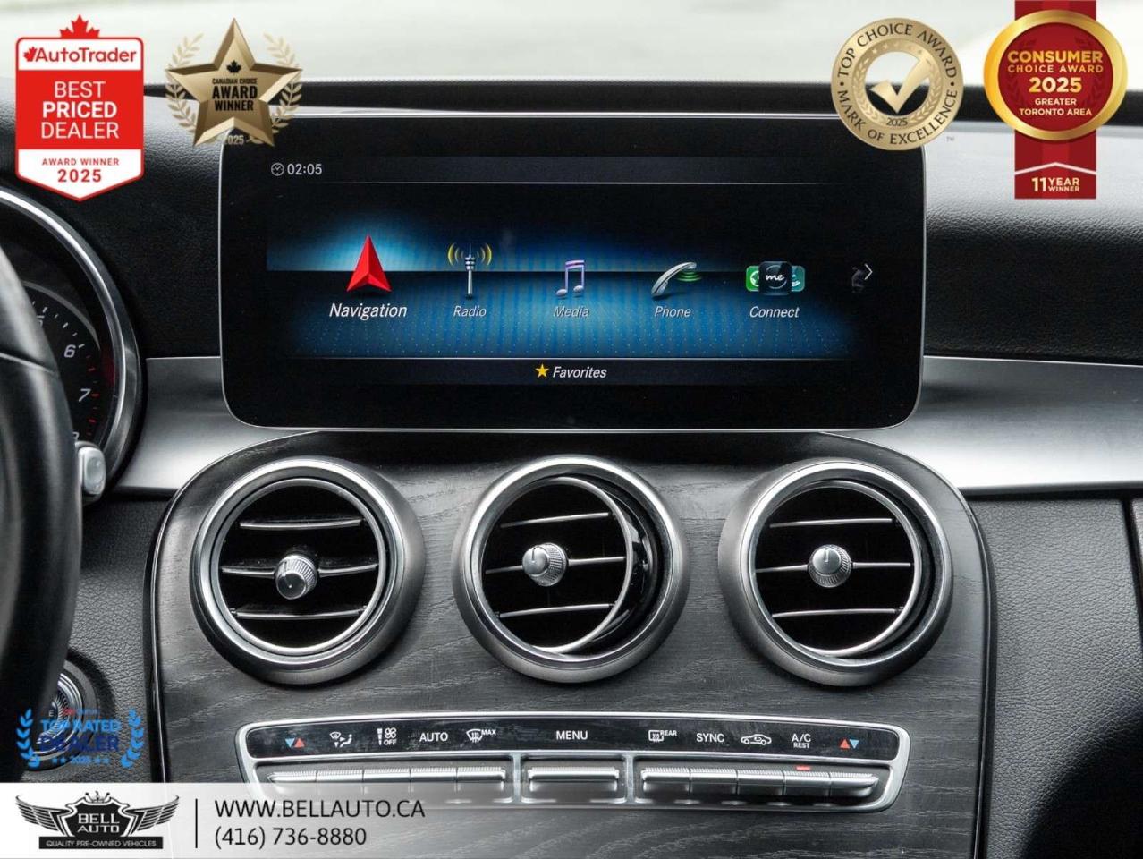 2020 Mercedes-Benz C-Class C300   AMGPKG   NIGHTPKG   PRMPKG   NAVI   B.CAM   PANO   NOACCIDENT Photo