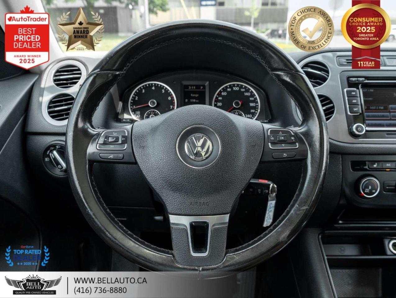 2014 Volkswagen Tiguan Trendline   AWD   PANO   HTD SEATS   NOACCIDENT Photo