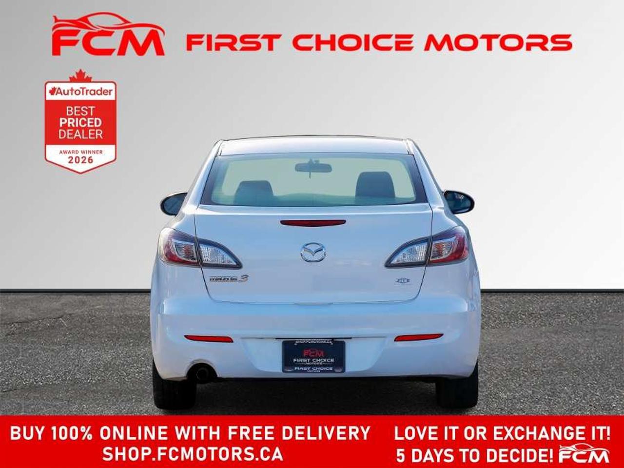 2012 Mazda 3 GX   FULLY CERTIFIED WITH WARRANTY Photo