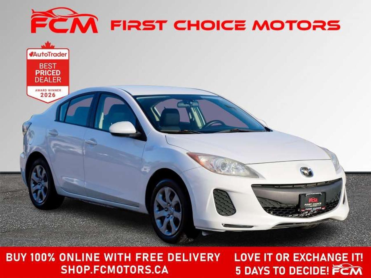 2012 Mazda 3 GX   FULLY CERTIFIED WITH WARRANTY Photo