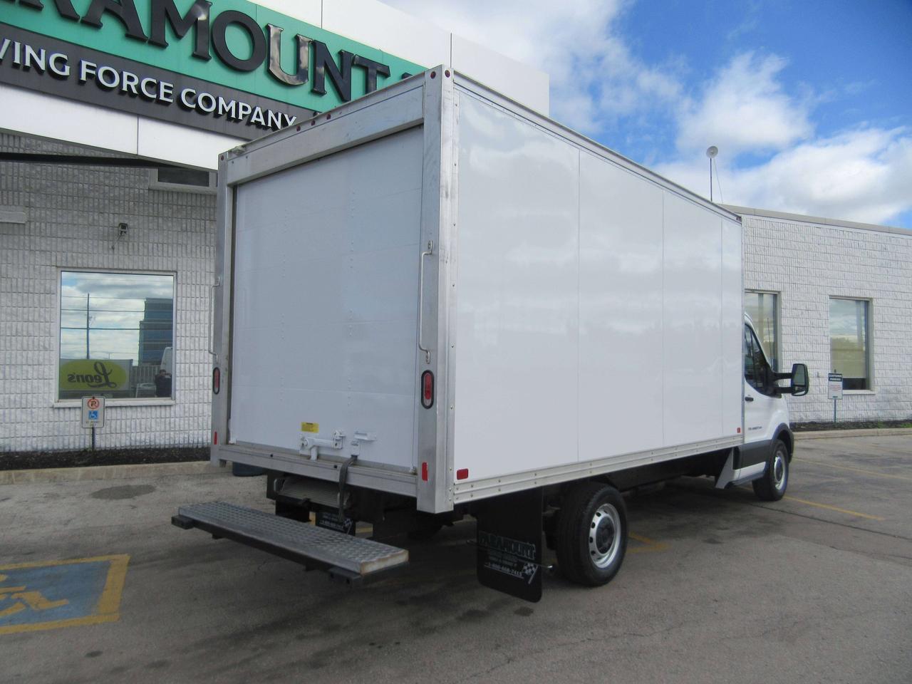 2022 Ford Transit T-350 14FT CUSTOM ALUMINUM BOX WITH RAMP Photo