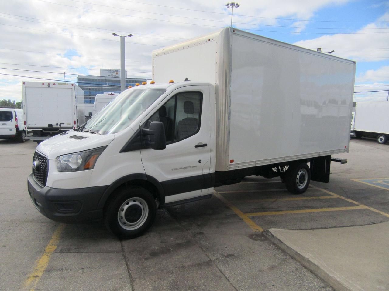 2022 Ford Transit T-350 14FT CUSTOM ALUMINUM BOX WITH RAMP Photo