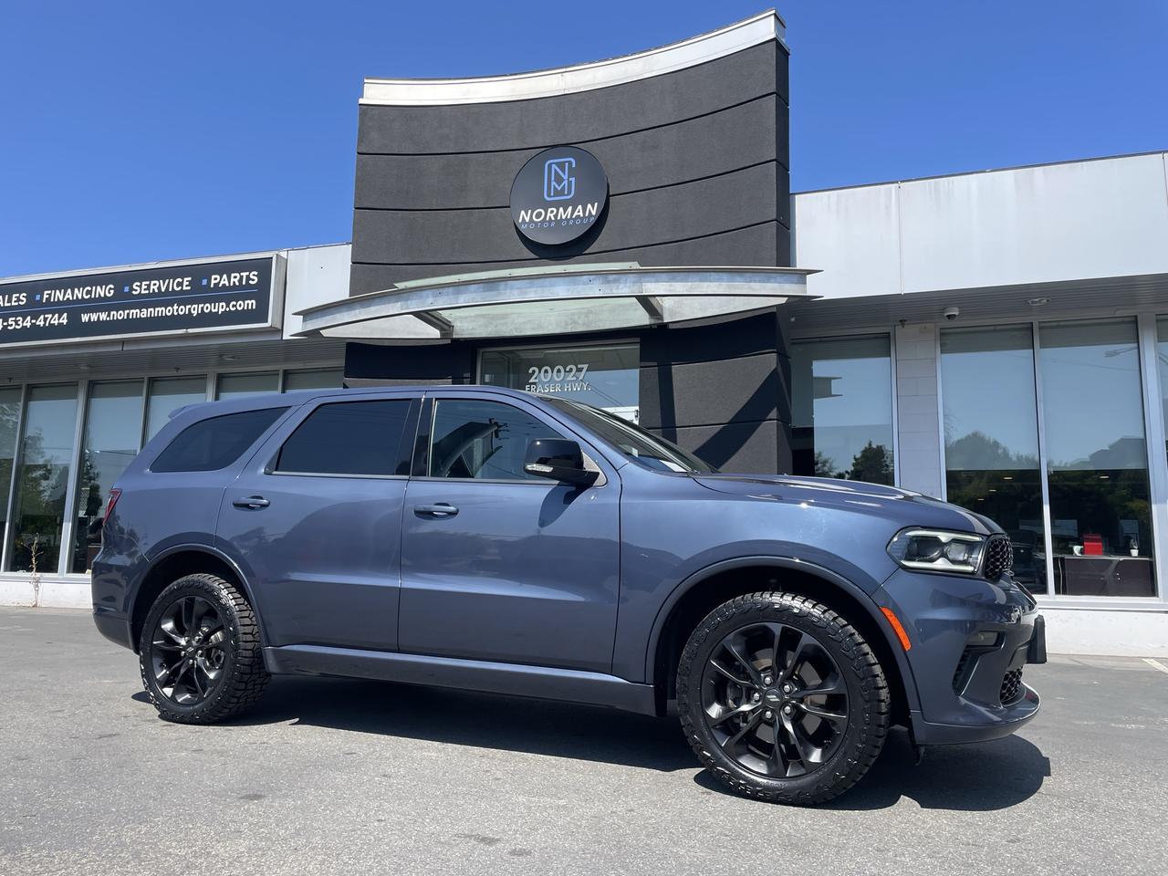 Used 2021 Dodge Durango GT AWD PWR HEAT LEATHR SUNROOF NAVI 7-PASSANGER for sale in Langley, BC