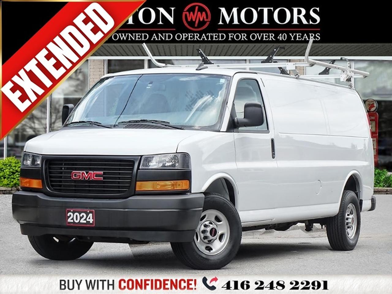 2024 GMC Savana 2500 ROOF RACK*LOW KMS