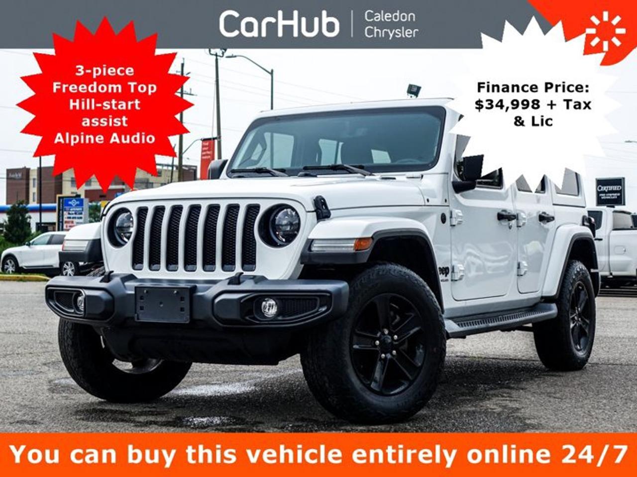 2023 Jeep Wrangler SAHARA Altitude Cold Weather Group | Altitude Package| LED Lighting Group | Black Wheels Photo0