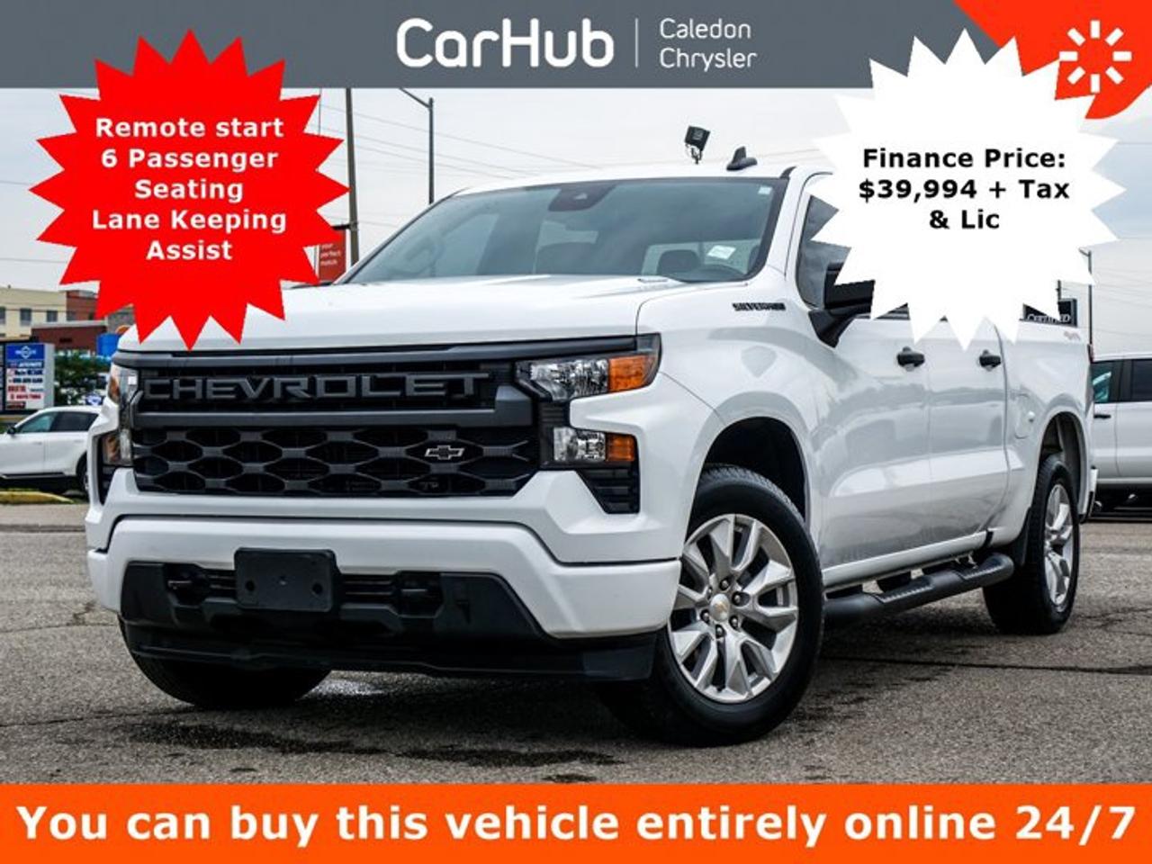 2024 Chevrolet Silverado 1500 Custom 4WD Crew Cab 147" DARK ESSENTIALS PACKAGE | TRAILERING PACKAGE | Running Boards $2,985 IN FACTORY OPTIONS Photo
