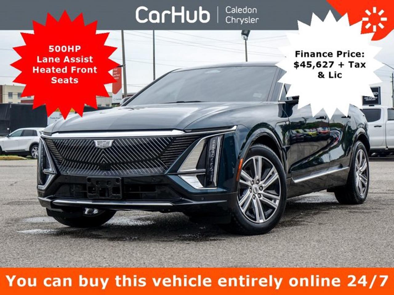 2024 Cadillac LYRIQ Tech Dual-Motor Electric AWD | 500 HP | 33-Inch Curved LED Display | Glass Roof with Power Shade Photo