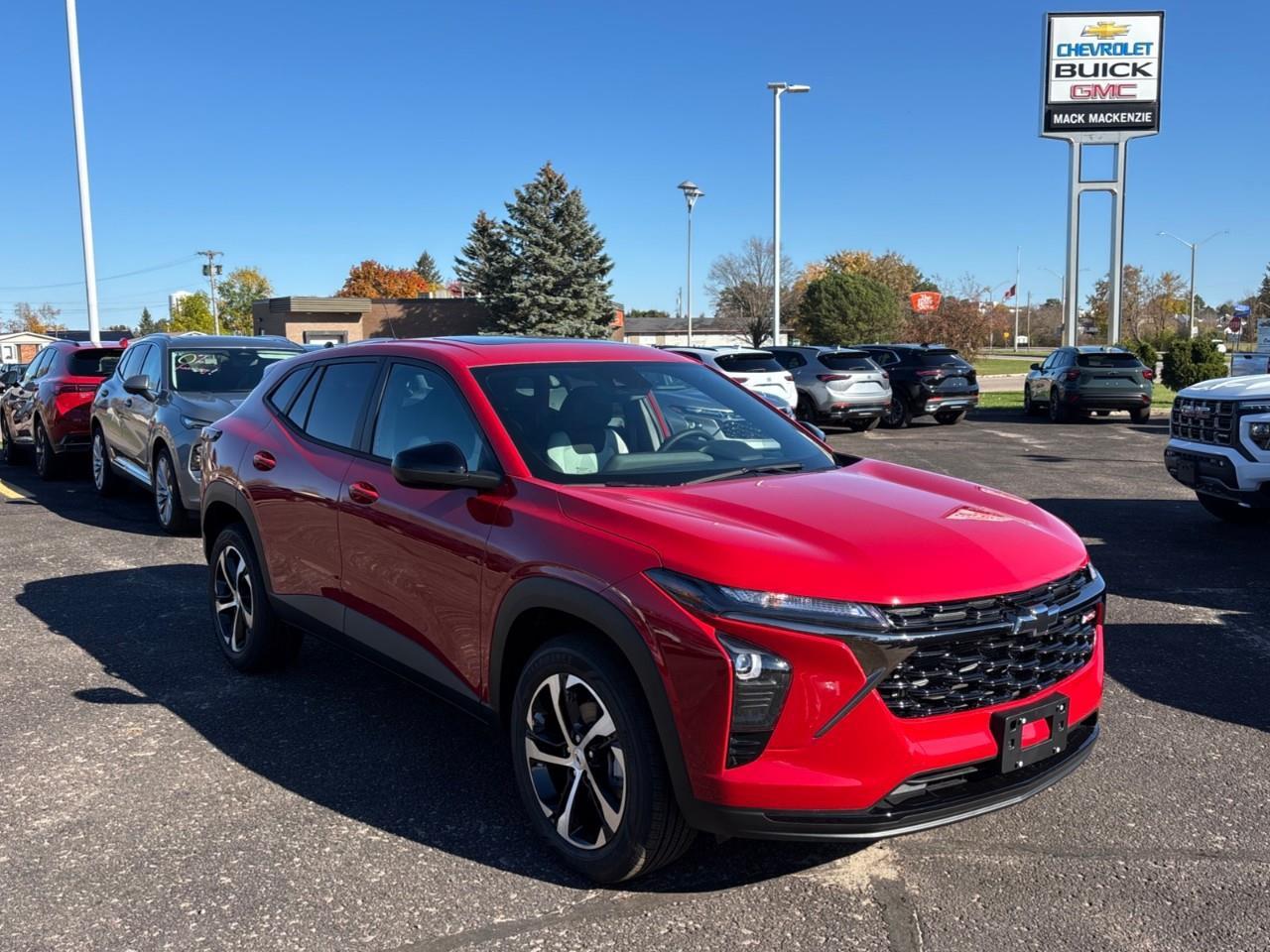 2026 Chevrolet Trax 1RS New Sporty 5 Passenger FWD SUV with a Power Sunroof, Heated Front Seats, Heated Steering Wheel and a 8 Touchscreen Radio with Wireless Apple CarPlay and Wireless Android Auto Photo