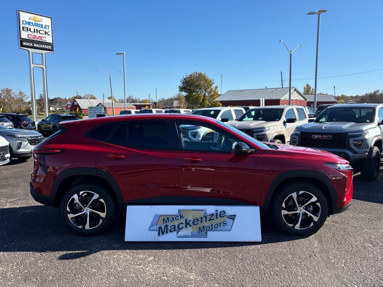 2026 Chevrolet Trax 1RS New Sporty 5 Passenger FWD SUV with a Power Sunroof, Heated Front Seats, Heated Steering Wheel and a 8 Touchscreen Radio with Wireless Apple CarPlay and Wireless Android Auto Photo2