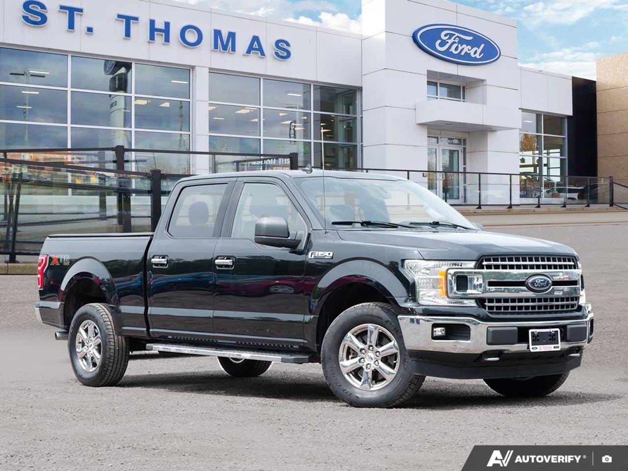 Recent Arrival!<br>XLT, 4D SuperCrew, 5.0L V8, 10-Speed Automatic, 4WD, Black, Medium Earth Grey Cloth, 4.2 LCD Productivity Screen in Instrument Cluster, Chrome 2-Bar Style Grille, Chrome Door & Tailgate Handles w/Body-Colour Bezel, Chrome Step Bars, Class IV Trailer Hitch Receiver, Equipment Group 300A Base, GVWR: 3,198 kg (7,050 lb) Payload Package, Pro Trailer Backup Assist, Single-Tip Chrome Exhaust, Trailer Tow Package, Upgraded Front Stabilizer Bar, Wheels: 18 Chrome-Like PVD, XTR 4x4 Decal, XTR Package.<br>Odometer is 37827 kilometers below market average!<br><br>4WD<br>10-Speed Automatic 5.0L V8<br>Black