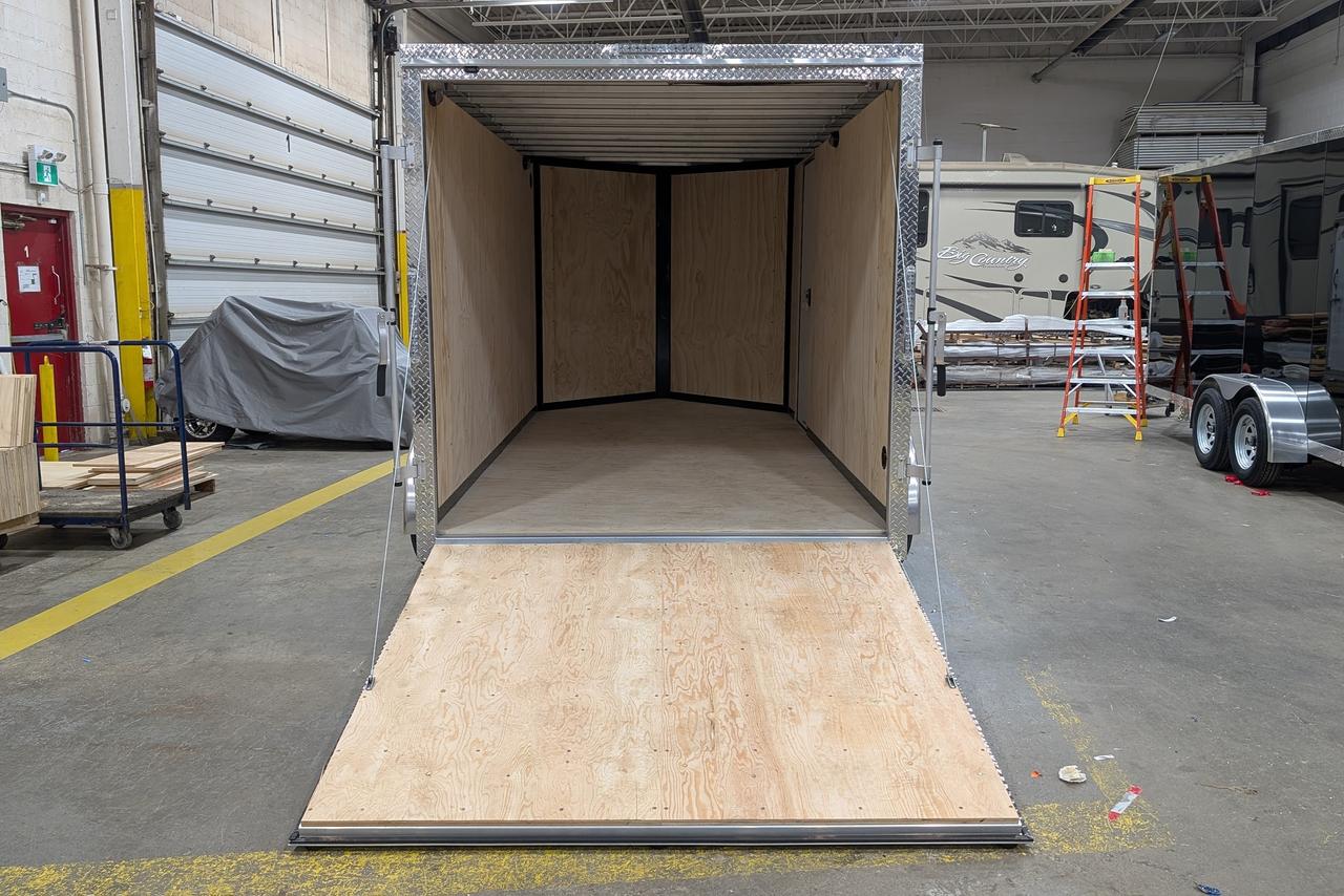 2026 Canadian Trailer Company 7x14 V Nose Cargo Trailer Aluminum Tandem Axle Photo10