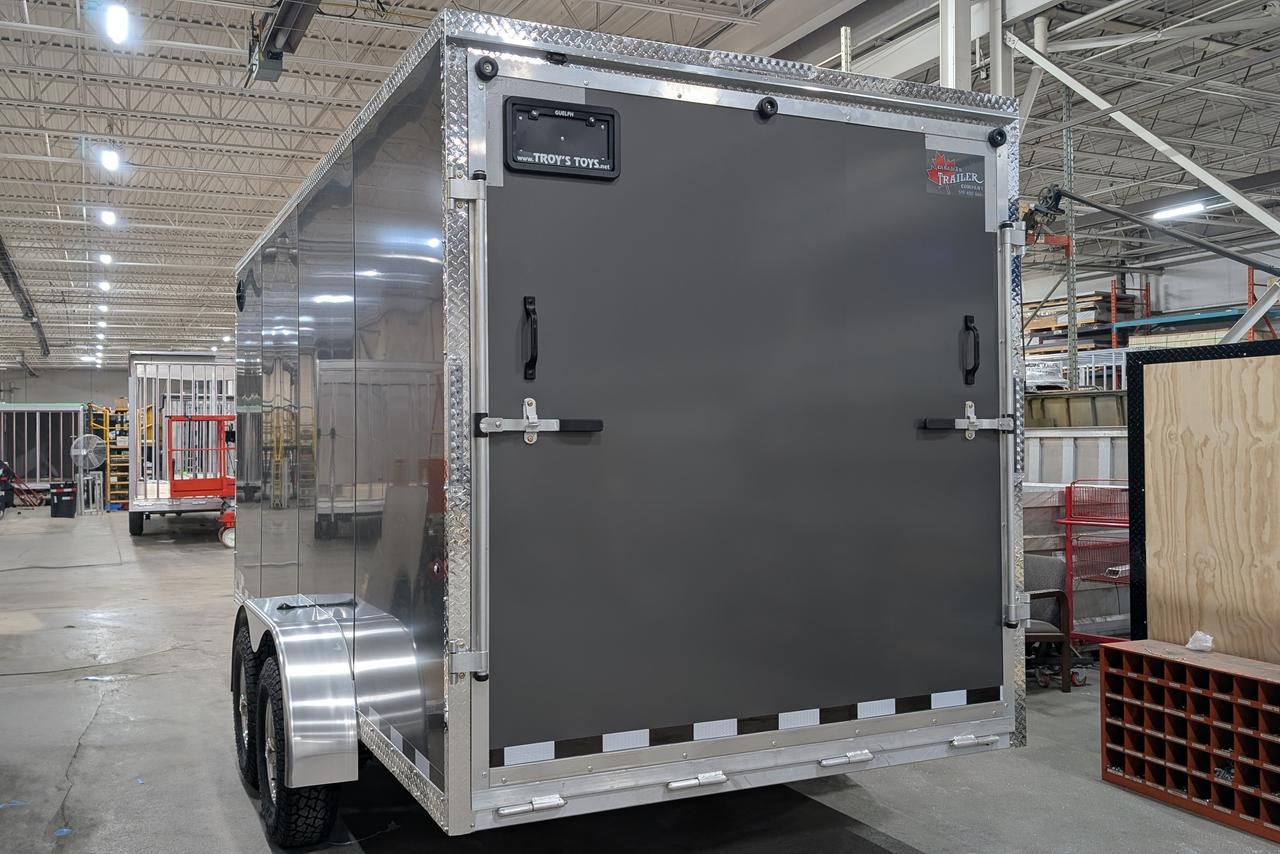 2026 Canadian Trailer Company 7x16 V-Nose Cargo Trailer Aluminum Tandem Axle Photo9