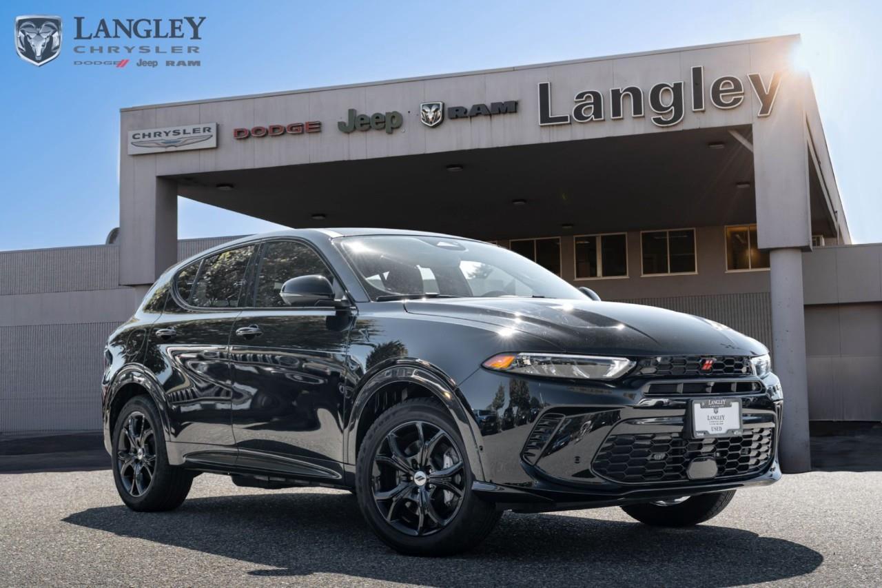 <p><strong>2024 Dodge Hornet R/T Plus R/T Plus PHEV EAWD</strong></p><p>A punchy plug-in hybrid compact SUV built with standard all-wheel drive and rapid acceleration.</p><ul><li><p><strong>Engine</strong>: 1.3L Turbo 4-cylinder plug-in hybrid system (288 hp, 383 lb-ft torque)</p></li><li><p><strong>Transmission</strong>: 6-speed automatic</p></li><li><p><strong>Drivetrain</strong>: All-Wheel Drive (AWD)</p></li><li><p><strong>All-Electric Range</strong>: Up to 53 km (33 miles)</p></li><li><p><strong>Fuel Economy</strong>: 29 combined MPG / 77 combined MPGe</p></li></ul><p>Come book a test drive at Langley Chrysler, conveniently located in Langley, British Columbia.</p>

<p>*All prices plus applicable taxes, applicable environmental recovery charges, documentation of $599 and full tank of fuel surcharge of $76 if a full tank is chosen. <br />Other protection items available that are not included in the above price:<br />Tire & Rim Protection and Key fob insurance starting from $599<br />Service contracts (extended warranties) for coverage up to 7 years and 200,000 kms starting from $599<br />Custom vehicle accessory packages, mudflaps and deflectors, tire and rim packages, lift kits, exhaust kits and tonneau covers, canopies and much more that can be added to your payment at time of purchase<br />Undercoating, rust modules, and full protection packages starting from $199<br />Financing Fee of $500 when applicable<br />Flexible life, disability and critical illness insurances to protect portions of or the entire length of vehicle loan</p>