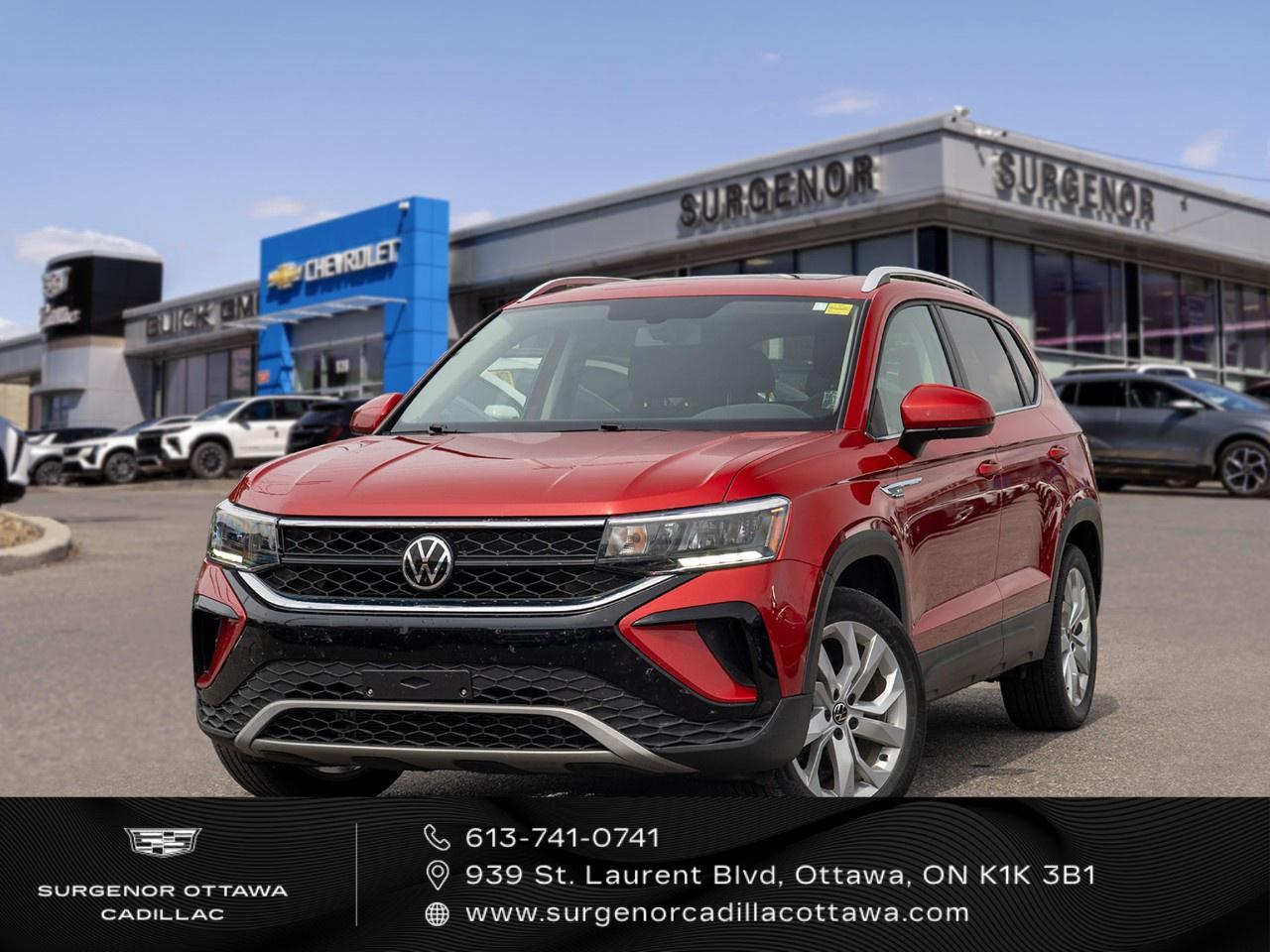 Used 2022 Volkswagen Taos Comfortline 4Motion for sale in Ottawa, ON
