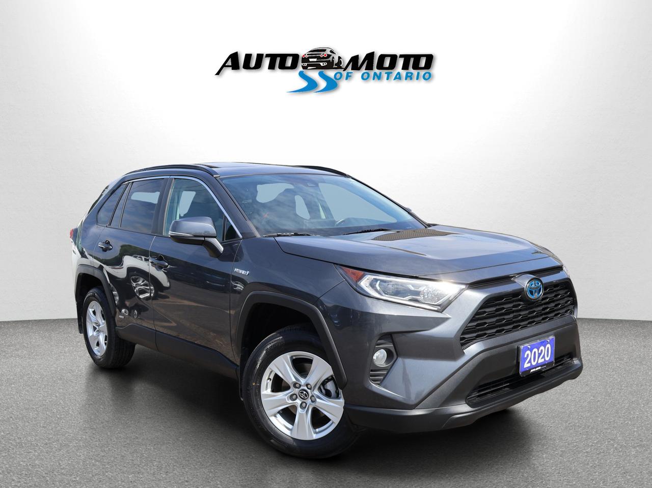 Used 2020 Toyota RAV4 Hybrid XLE HYBRID AWD CERTIFIED CAMERA BLUETOOTH HEATED SEATS SUNROOF CRUISE ALLOYS for sale in Burlington, ON