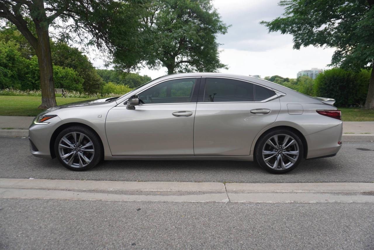 2019 Lexus ES 350 F SPORT 2 / NO ACCIDENTS / HUD / RED INTERIOR Photo5