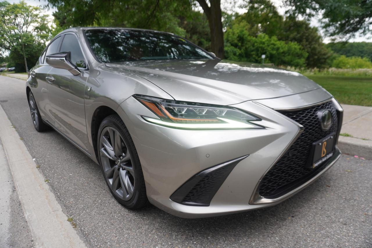 2019 Lexus ES 350 F SPORT 2 / NO ACCIDENTS / HUD / RED INTERIOR Photo