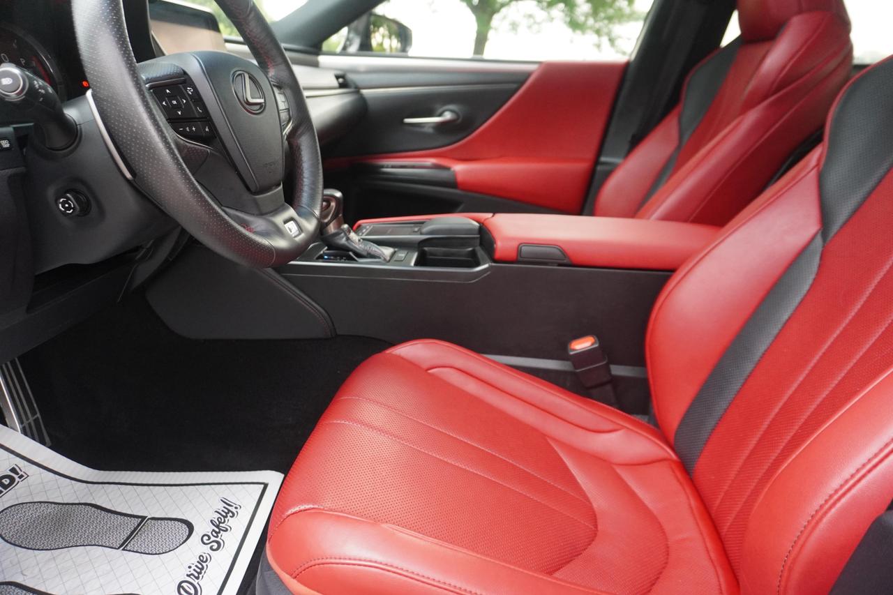 2019 Lexus ES 350 F SPORT 2 / NO ACCIDENTS / HUD / RED INTERIOR Photo