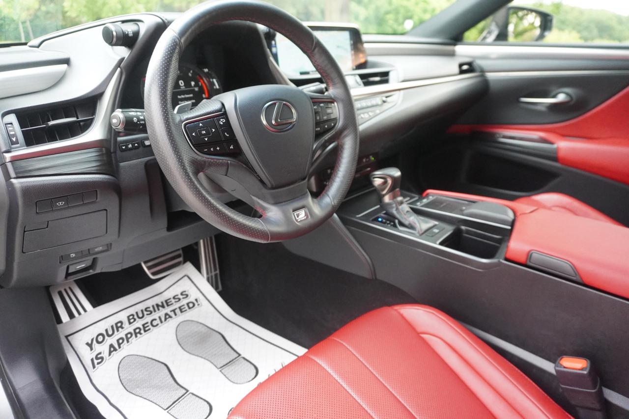 2019 Lexus ES 350 F SPORT 2 / NO ACCIDENTS / HUD / RED INTERIOR Photo