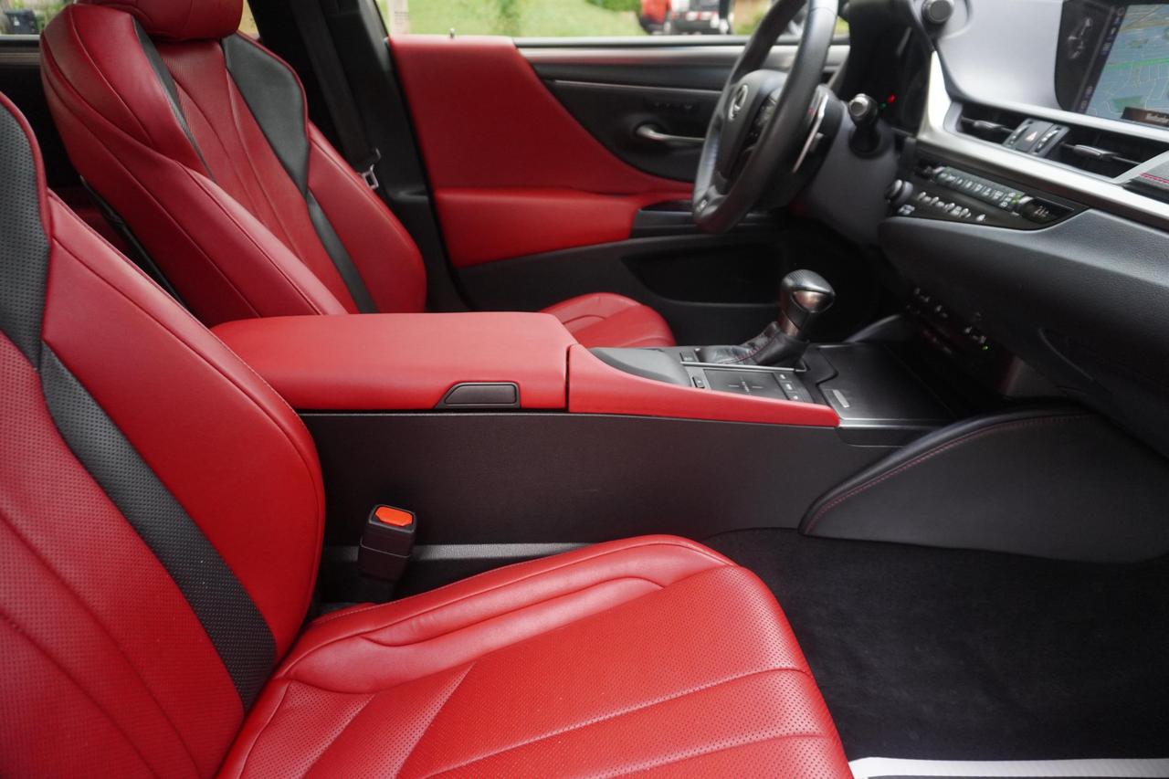 2019 Lexus ES 350 F SPORT 2 / NO ACCIDENTS / HUD / RED INTERIOR Photo