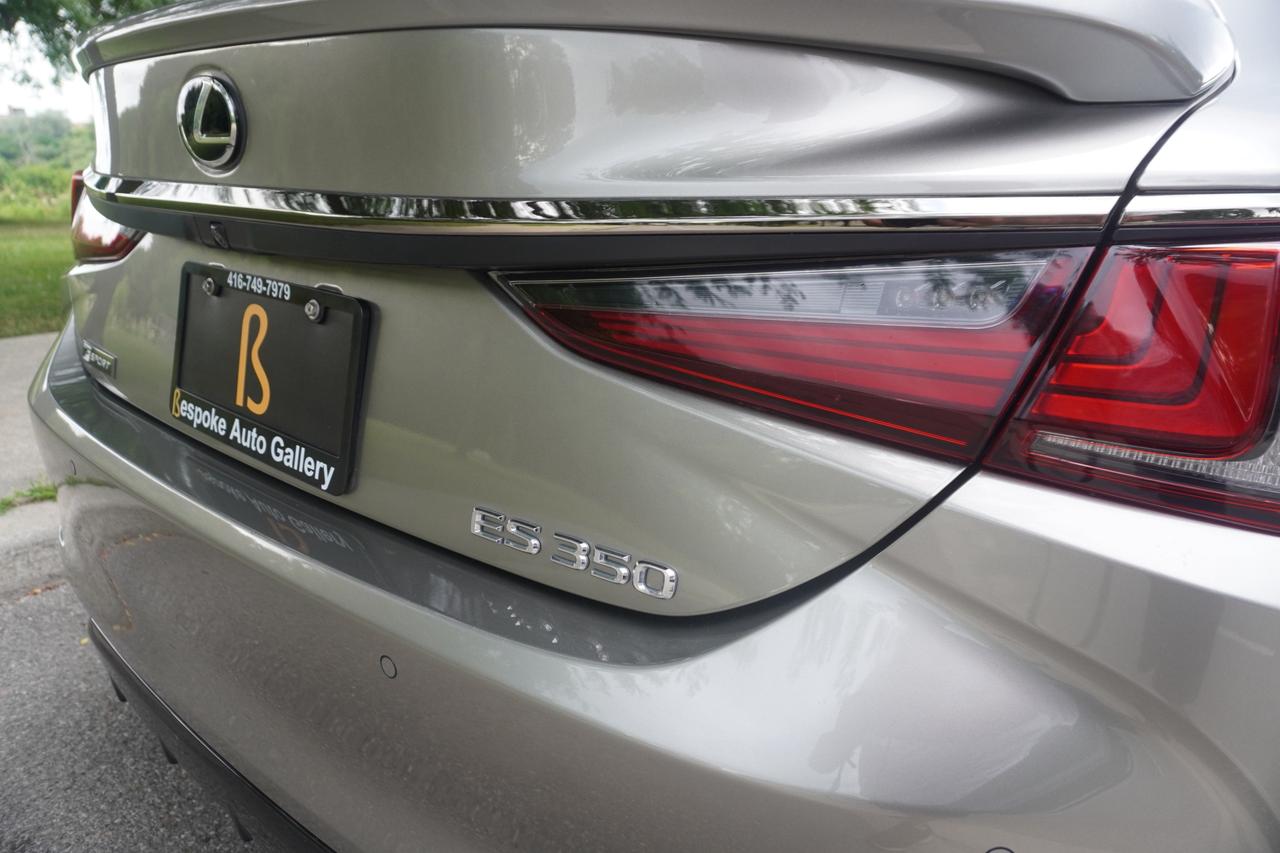 2019 Lexus ES 350 F SPORT 2 / NO ACCIDENTS / HUD / RED INTERIOR Photo