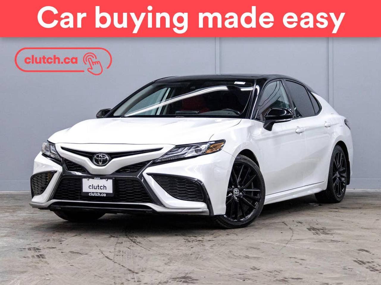 Brake Assist, Auto Dimming Rearview Mirror, Front Heated Seats and more!<br> <br>Clutch is the largest online used car retailer in Canada, delivering a seamless, hassle-free car-buying experience to drivers everywhere. Shop thousands of used cars online, get the right one delivered to your door, and enjoy peace of mind with our 10-Day Money-Back Guarantee. How sweet is that? To learn more, visit clutch.ca.<br> <br>The top features for this car include:<br> <br>Electric Parking Brake<br>Brake Assist<br>Auto Dimming Rearview Mirror<br>Front Heated Seats<br>Power Lumbar Support<br>Folding Rear Seats<br>Climate Control<br>Dual Zone Front Climate Control<br>Rear Climate Vents<br>Speed-Sensitive Volume<br>Bluetooth Music<br>Touchscreen Display<br>Cruise Control<br>Adaptive Cruise Control<br>Integrated Garage Door Opener<br>12V Outlet<br>Hands Free Device Connectivity<br>Apple CarPlay<br>Android Auto<br>Wireless Charging<br>USB Input<br>Keyless Entry<br>Push Button Start<br>Passive Keyless Entry<br>Rear Seat Reminder<br>Lane Departure Warning<br>Active Lane Keep Assistance<br>Blindspot Sensors<br>Forward Collision Mitigation<br>Rear Collision Warning<br>Rear Cross Traffic Alert<br>Pedestrian Detection<br>Heated Steering Wheel<br>One-Touch Windows<br>Rear Window Defroster<br>Panoramic Sunroof<br>Hill Assistance<br>Automatic High Beams<br>Rear View Camera<br>Power Driver Seat<br>Power Passenger Seat<br>Ambient Lighting<br>AM/FM Stereo<br>App Remote Start<br> <br>Seamless home delivery - Delivery to your door in a matter of days. Available on select packages.<br> <br>Try it out for 10 days - If you do not like it, we will take it back. <br> <br>Quality assured - All cars go through our rigorous 210-point inspection and reconditioning process.<br> <br>Peace of mind - Warranty and protection plans available.<br> <br>Haggle-free - No haggling or hard sells.<br> <br>100% Transparency - Full inspection reports on every car, including high-res photography and a free Carfax report.<br> <br>Listed price is for cash purchase only and does not include taxes, Shipping Fees (if applicable), Delivery Fees (if applicable), government licensing fees.<br> <br>Previous Provincial Registrations:<br>Ontario<br> <br>Stock # 121196