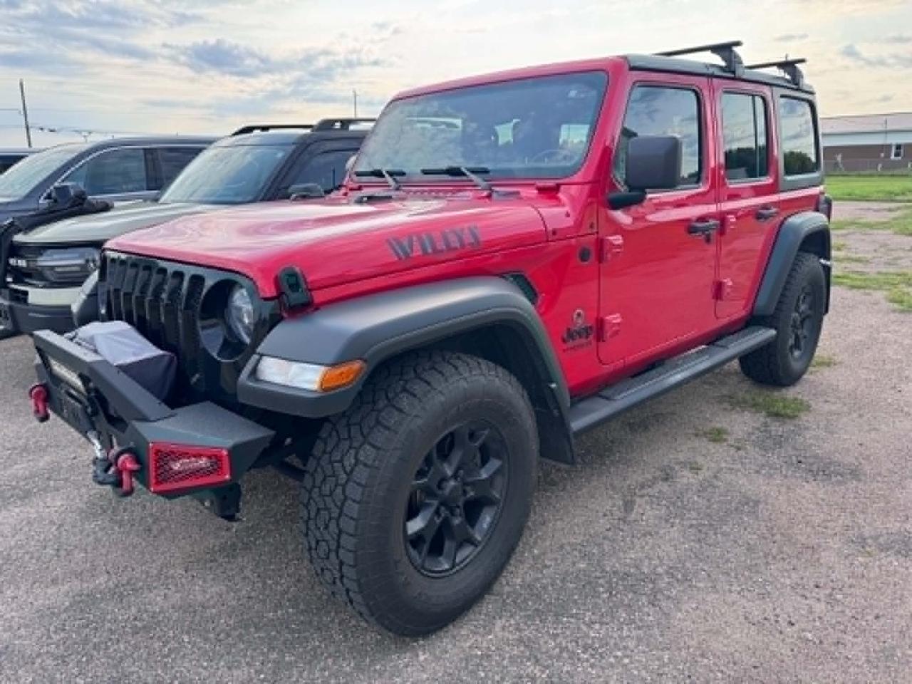 Used 2021 Jeep Wrangler Unlimited Willys for sale in Pembroke, ON