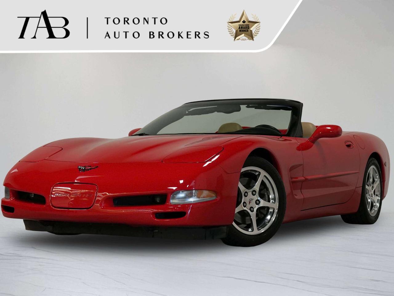 Used 2004 Chevrolet Corvette CONVERTIBLE | HUD | BOSE for sale in Vaughan, ON