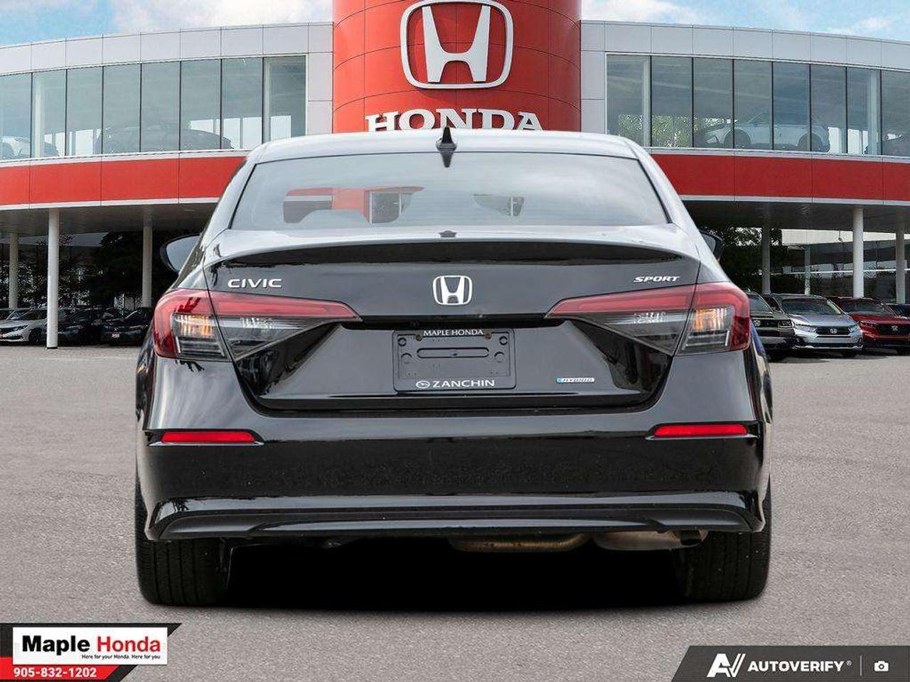 2025 Honda Civic Sunroof| Blind Spot Sensors| Good Condition| Photo4