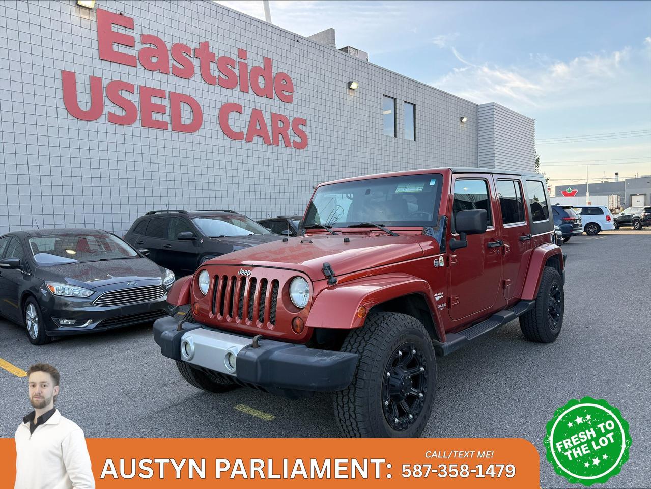 Used 2009 Jeep Wrangler Unlimited Sahara for sale in Calgary, AB