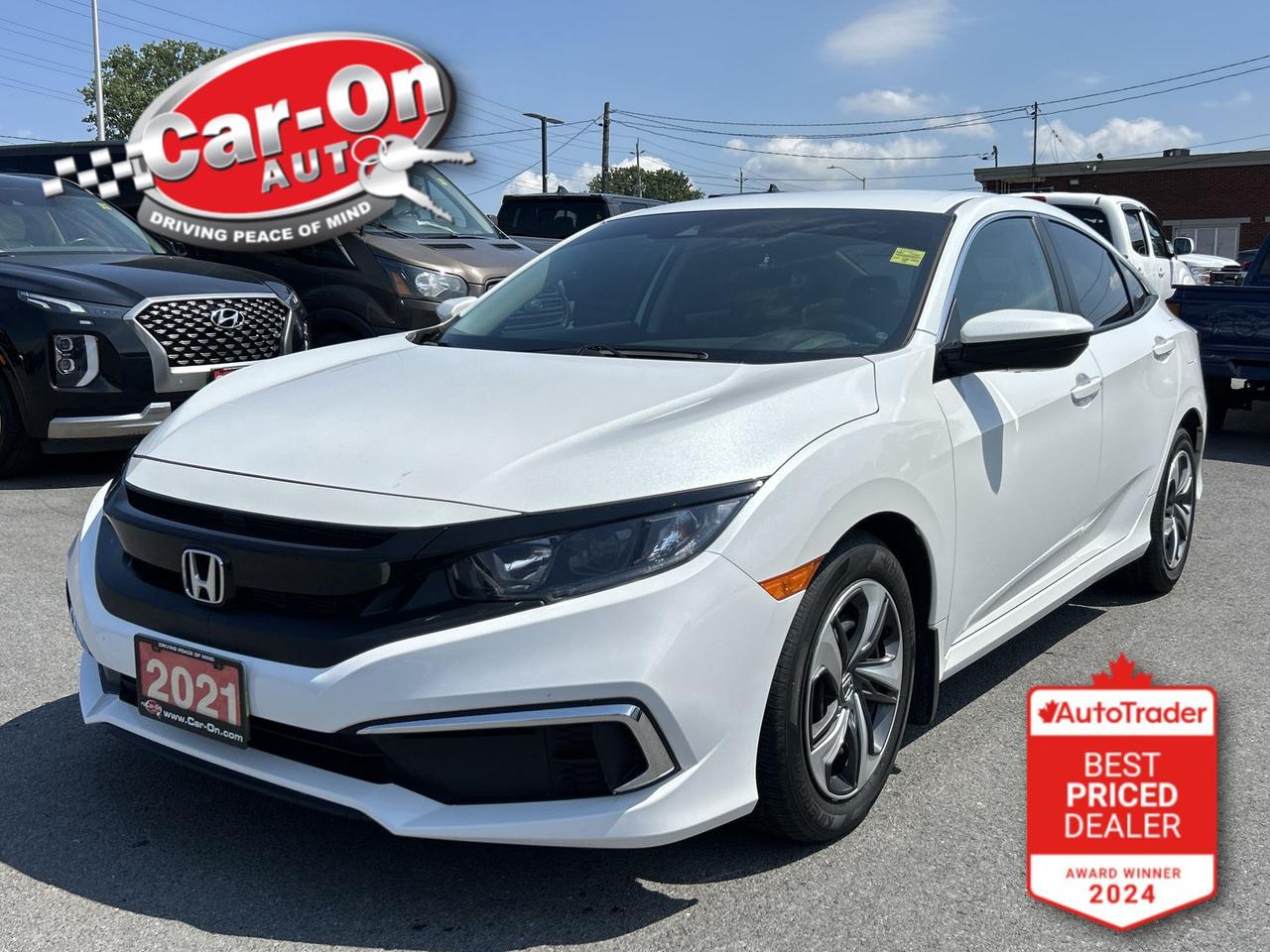 Used 2021 Honda Civic ONLY 46,000KMS!| HTD SEATS |CARPLAY |ADAPT. CRUISE for sale in Ottawa, ON