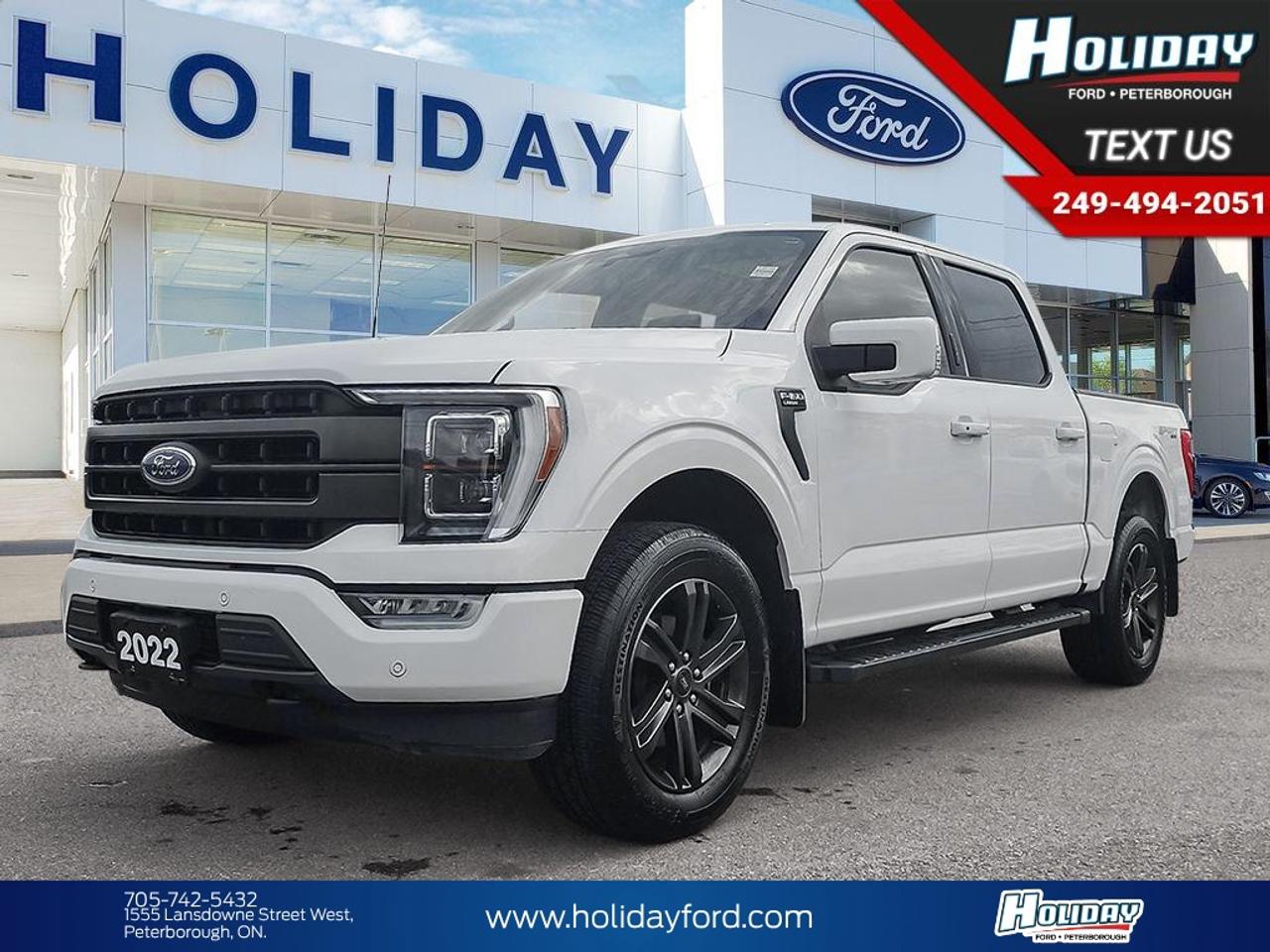 Used 2022 Ford F-150 Lariat for sale in Peterborough, ON
