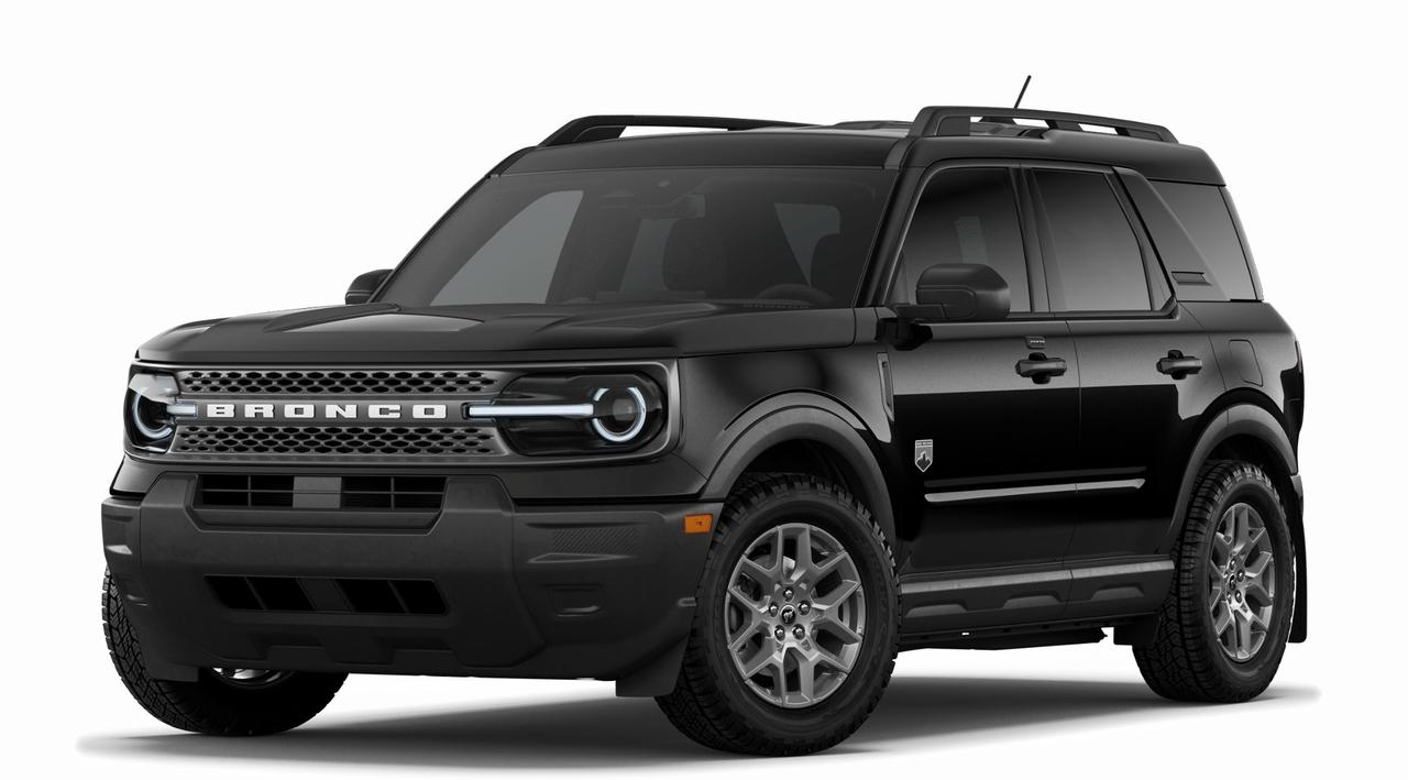Ready Set Ford! Here is a 2026 Ford Bronco Sport Big Bend. Powered by a 1.5L ecoboost engine with an 8-speed automatic transmission that delivers impressive performance and off-road capability. The 2026 Ford Bronco Sport Big Bend features comfortable seating, plenty of cargo space and comes loaded with features. Check out the 2026 Ford Bronco Sport Big Bend today! Key Features: >> Equipment group 200A >> Securicode keyless entry keypad >> Engine block heater >> Liftgate with flip up glass >> Reverse camera system >> Rear parking sensors >> Dual power heated mirrors >> Lane keeping system >> Acoustic laminate windshield >> Rotary gear shift dial >> Illuminated entry >> Molle strap system >> Auto high beams >> Hill start assist >> Active grille shutters >> Tire pressure monitoring system >> 13.2 inch LCD touchscreen >> Advance trac stability system and so much more! This 2026 Ford Bronco Sport Big Bend is available now at Petrie Ford. We are located at 1388 Bath Road in Kingston, Ontario. Come schedule a test drive today!