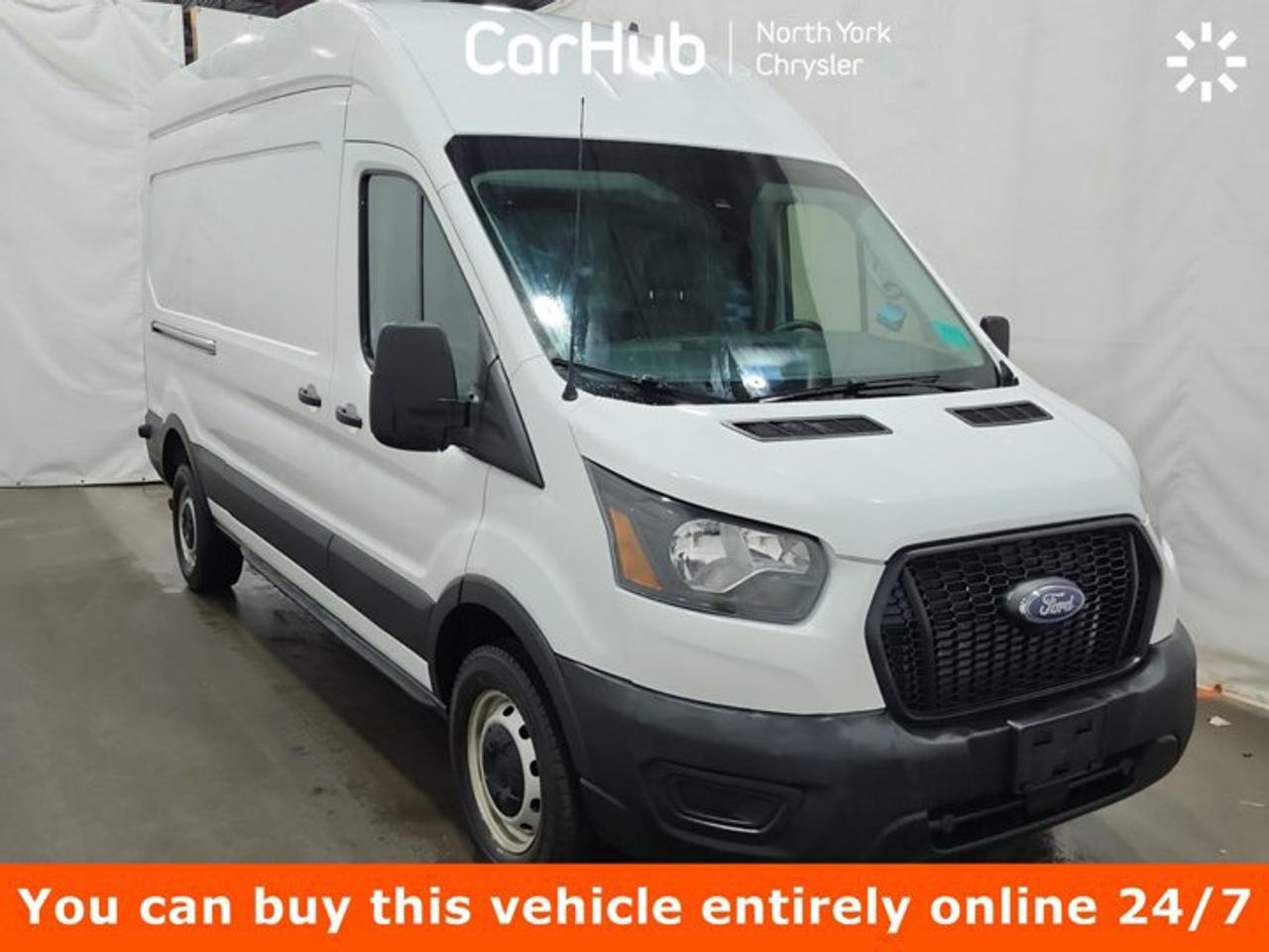 <p> This Ford Transit Cargo Van boasts a Regular Unleaded V-6 3.5 L/213 engine powering this Automatic transmission. ENGINE: 3.5L PFDI V6 FLEX-FUEL  -inc: port injection, E-85 Flex-Fuel Capable capability and auto start-stop technology (STD), Wheels: 16 Silver Steel w/Black Hubcap, Wheels w/Hub Covers. <p> This Ford Transit Cargo Van Features the Following Options <br /> Vinyl Front Bucket Seats, Variable Intermittent Wipers, Urethane Gear Shifter Material, Transmission w/Oil Cooler, Tires: 235/65R16C 121/119 R AS BSW, Tailgate/Rear Door Lock Included w/Power Door Locks, Strut Front Suspension w/Coil Springs, Streaming Audio, Steel Spare Wheel, Split Swing-Out Rear Cargo Access. </p> <p>Drive Happy with CarHub<br>*** All-inclusive, upfront prices -- no haggling, negotiations, pressure, or games*** Purchase or lease a vehicle and receive a $1000 CarHub Rewards card for service.  *** Purchase this vehicle fully online on CarHub websites</p> <p>Transparency Statement<br>USED VEHICLES:Online prices and payments are for finance purchases  please note there is a $850 safety certification fee. if not Certified, then as per OMVIC Regulations the vehicle is deemed to be not drivable and Not Certified. Cash purchases for used vehicles have a $2,350 surcharge which includes the safety certification (the finance price + $2,350).NEW VEHICLES:New financed vehicles are subject to an $ 850 Processing Fee. New cars priced at over $100,000 including add-ons or accessories are subject to the additional federal luxury tax.While every effort is taken to avoid errors, technical or human error can occur, so please confirm vehicle features, options, materials, and other specs with your CarHub representative. This can easily be done by calling us or by visiting us at the dealership. CarHub used vehicles come standard with 1 key. If we receive more than one key from the previous owner, we include them with the vehicle. Additional keys may be purchased at the time of sale. Ask your Product Advisor for more details. Payments are only estimates derived from a standard term/rate on approved credit. Terms, rates and payments may vary. Prices, rates and payments are subject to change without notice. Please see our website for more details.</p>
