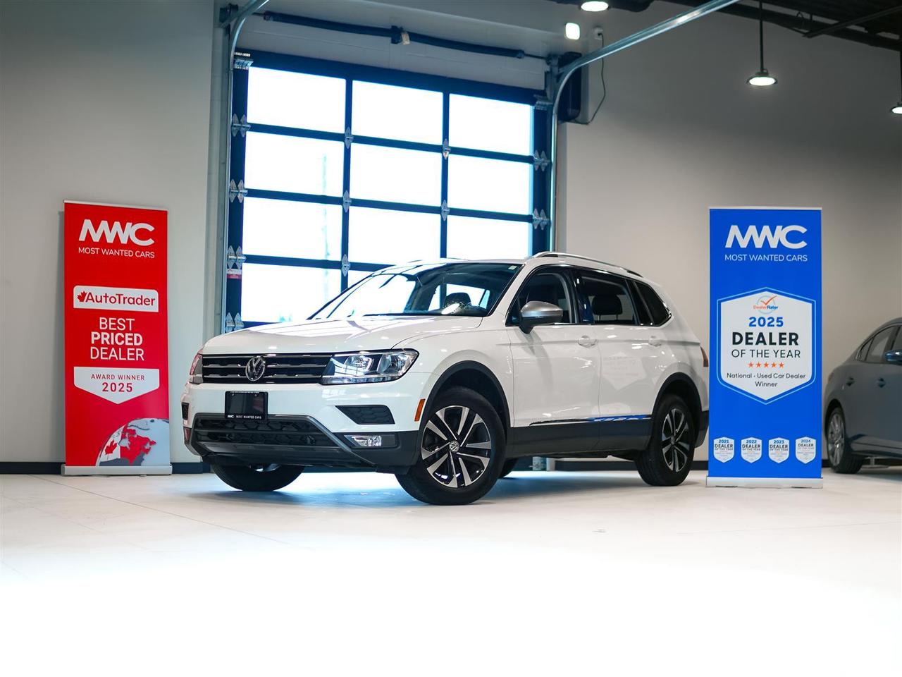 <div style=text-align: justify;><span style=font-size:14px;><span style=font-family:times new roman,times,serif;>Awarded Canada&rsquo;s #1 rated used car dealership with a 4.9/5 rating with 5000 reviews. <strong>Safety certification included in advertised price.</strong> Serving you at our Guelph and Kitchener locations please call to book your appointment. Financing available with rates as low as 6.36% O.A.C. This new arrival has a CLEAN CARFAX with no accidents and is also a Canadian (Ontario) vehicle with Volkswagen service records. High-value options included with this vehicle are; blind spot indicators, lane departure warning, adaptive cruise control, pre-collision, navigation, gray leather / heated / power seats, panoramic sunroof, convenience entry, push button, power tailgate, app connect, sunroof, backup camera, touchscreen and 17&rdquo; alloy rims, offering immense value.<br />&nbsp;<br /><strong>Why Choose Most Wanted Cars</strong><br />At Most Wanted Cars, we&rsquo;re not just a dealership, we&rsquo;re a place where our customers send their family and friends. Since 1975, our family owned and operated business has been proud to offer the best financing options in Kitchener-Waterloo-Cambridge, Guelph, and the surrounding areas. We&rsquo;re proud to be recognized as DealerRater&rsquo;s National Winner for Used Car Dealers in 2023, 2024 & 2025, with an A+ rating from the Better Business Bureau with over 5000 customer reviews averaging 4.9/5. Most units are one owner, accident free, clean CarProof, low km, Canadian vehicles, local vehicles, odor free and smoke free. We offer a wide selection of Certified Pre-Owned vehicles, each backed by a free CarProof report, with no liens, full safety inspected, with a multi-point inspection. All vehicles are freshly serviced with an oil change and units can be vehicle detailed upon request, ensuring they&rsquo;re ready for the road. Many of our vehicles are dealer serviced and include the balance of factory warranty for added peace of mind. Every vehicle is thoroughly reconditioned and presented in excellent condition, because at Most Wanted Cars you deserve nothing less!<br />To serve you better, we have two convenient locations:<br />&nbsp;</span></span></div><ol><li style=text-align: justify;><span style=font-size:14px;><span style=font-family:times new roman,times,serif;><strong>600 Elmira Rd N, Guelph &ndash; 519 822 2227</strong></span></span></li><li style=text-align: justify;><span style=font-size:14px;><span style=font-family:times new roman,times,serif;><strong>1620 King Street East, Kitchener &ndash; 519 772 3040</strong></span></span></li></ol><div style=text-align: justify;><span style=font-size:14px;><span style=font-family:times new roman,times,serif;>&nbsp;<br />Visit us at <a href=http://www.mostwantedcars.ca/>www.mostwantedcars.ca</a> to explore our full inventory and complete an easy online finance application for exclusive online preferred rates. Interest rates offered as low as 6.46% on approved credit.<br /><em>Note: Prices listed are available for financing purchases only, with approved credit. The cash price is $975 more for other payment methods. Taxes and licensing are not included in the listed price.</em><br />&nbsp;<br />Most Wanted Cars also provides additional protection options at exclusive pricing, including the Fresh Start Platinum Package, rust protection, ceramic coating, gap insurance, extended warranties, walk-away insurance, and road hazard protection, among others. For more details, please consult with your sales representative.</span></span></div>
