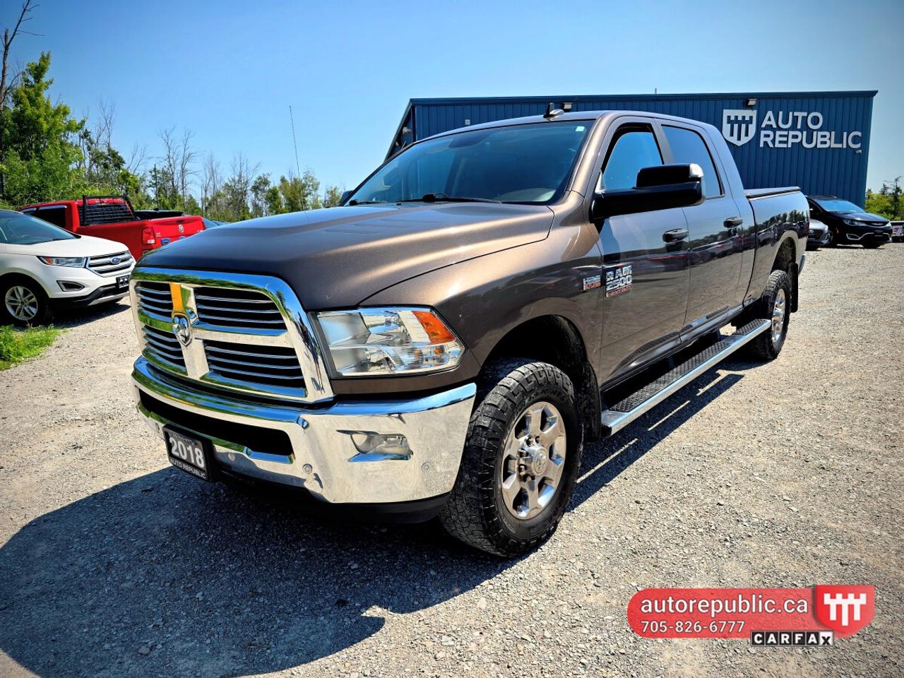 Used 2018 RAM 2500 SLT Mega Cab Hemi 5.7L 4x4 Certified Oil Sprayed for sale in Orillia, ON
