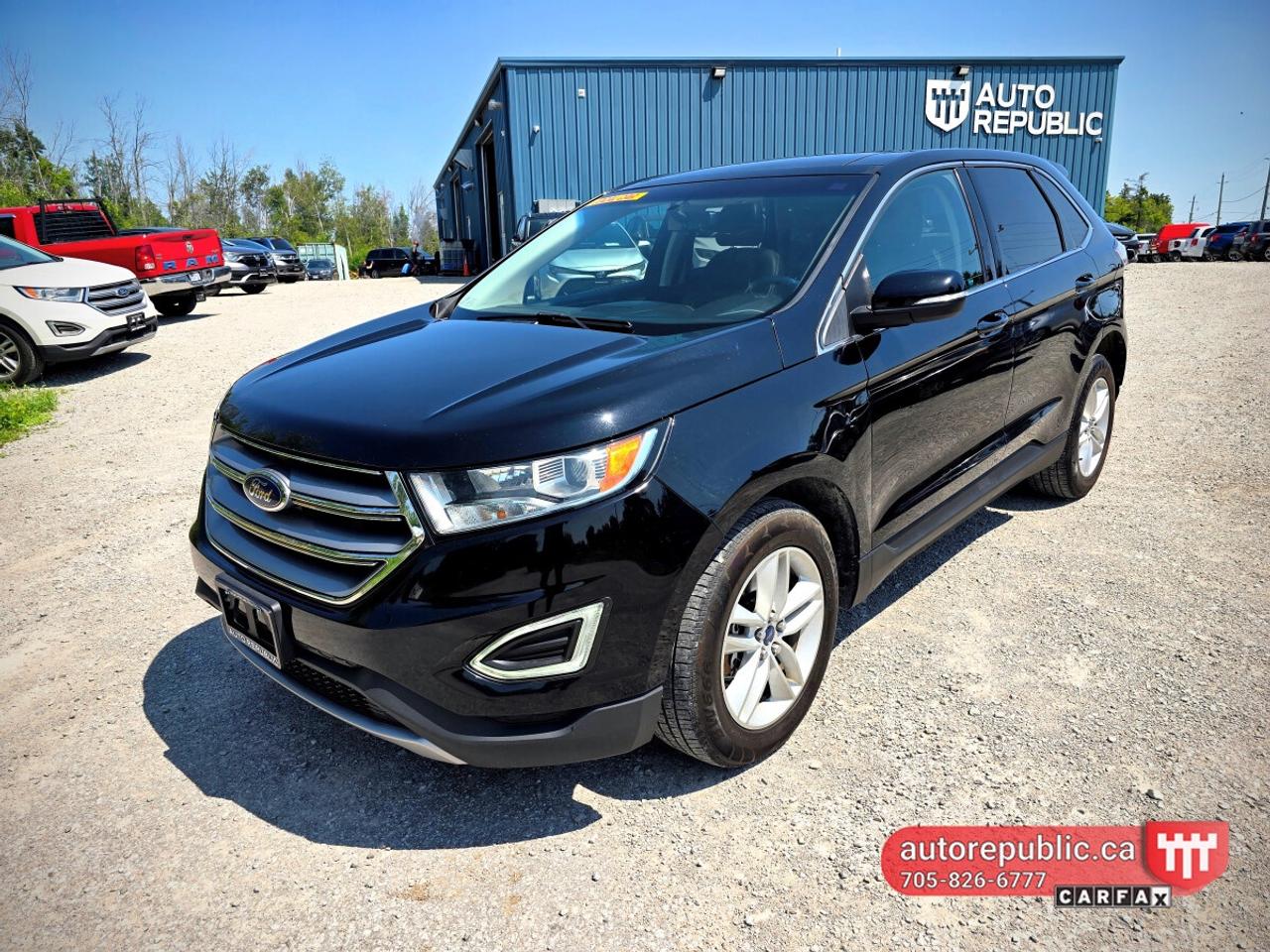 Used 2017 Ford Edge SEL AWD Certified V6 AWD Loaded Locally Owned for sale in Orillia, ON