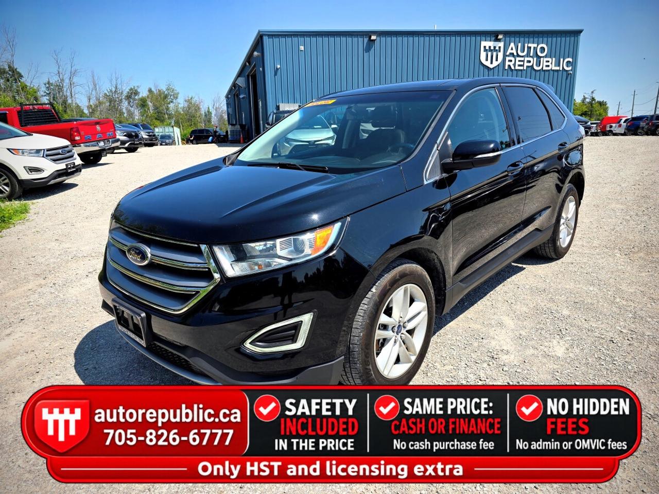2017 Ford Edge SEL AWD Certified V6 AWD Loaded Locally Owned Photo