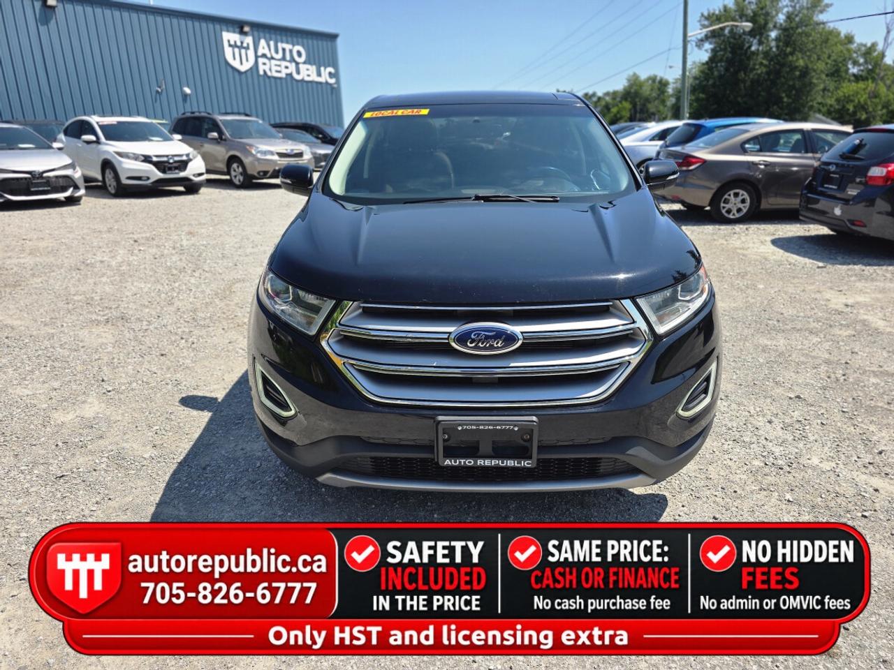 2017 Ford Edge SEL AWD Certified V6 AWD Loaded Locally Owned Photo