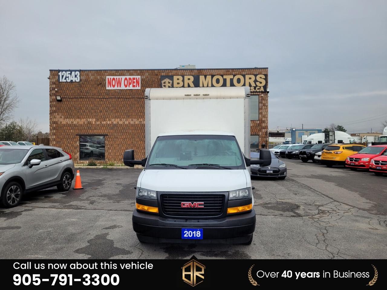 2018 GMC Savana G3500 | 177 In. | 16 Foot Box | Ramp Photo1