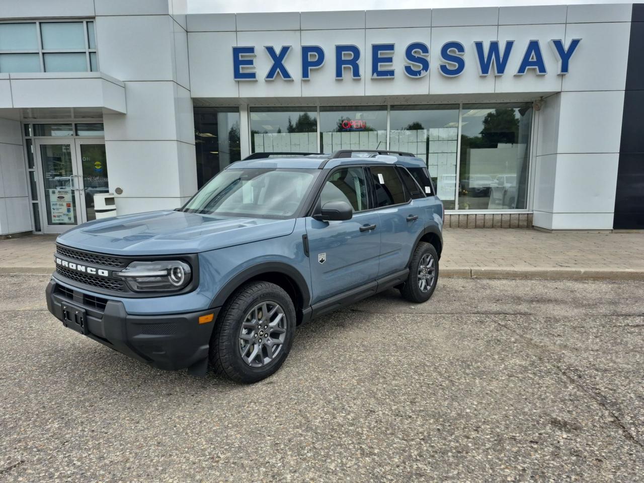 <p>Get ready to explore Canadas rugged beauty and navigate city streets with equal confidence in the all-new 2026 Ford Bronco Sport BIG BEND, ADAPTIVE CRUISE, REMOTE START, now available at Expressway Motors Ltd. Dressed in a stunning Azure Grey Metallic Tri-Coat, this SUV is designed to turn heads while its sophisticated MEDIUM LT SMOKED TRUFFLE cloth interior provides a comfortable and stylish sanctuary for every adventure.</p><p>Beneath its captivating exterior lies a capable and efficient 1.5L 3-cylinder engine paired with an automatic transmission and 4-wheel drive, ready to tackle any road condition or off-road trail you throw at it. With four doors and ample cargo space, the Bronco Sport is the perfect blend of practicality and rugged capability, making it your ideal companion for everything from weekend getaways to daily commutes.</p><p>Here are five features that truly elevate this 2026 Ford Bronco Sport:</p><ul><li><strong>Azure Grey Metallic Tri-Coat Exterior:</strong> Command attention with a premium paint finish that shimmers and shifts, offering a sophisticated look that stands out from the ordinary.</li><li><strong>Heated Front Bucket Seats:</strong> Conquer chilly Canadian mornings in blissful comfort thanks to the inviting warmth of the cloth heated front bucket seats.</li><li><strong>Adaptive Cruise Control:</strong> Enjoy a more relaxed and effortless drive, especially on highways, as this intelligent system automatically adjusts your speed to maintain a set distance from the vehicle ahead.</li><li><strong>Remote Start:</strong> Step into a perfectly tempered cabin on even the coldest days, as you can start your Bronco Sport from a distance, ensuring immediate comfort upon entry.</li><li><strong>4-Wheel Drive Capability:</strong> Embark on your adventures with unwavering confidence, knowing this Bronco Sport is engineered to deliver superior traction and control on diverse terrains, from slick city streets to untamed wilderness.</li></ul><p><strong><em>Powered by AutoIntelligence&trade;</em></strong></p><p>Vehicle information has been generated using artificial intelligence and is provided for informational purposes only. While efforts are made to ensure accuracy, please confirm all details directly with the dealer.</p><p class=MsoNormal style=margin: 0cm 0cm 8pt; line-height: 13.8pt; font-size: 12pt; font-family: Aptos, sans-serif;><strong><span style=font-family: Calibri, sans-serif;>2 locations to better serve YOU! &ndash; Stratford and New Hamburg</span></strong></p><p>&nbsp;</p><p class=MsoNormal style=margin: 0cm 0cm 8pt; line-height: 13.8pt; font-size: 12pt; font-family: Aptos, sans-serif;><strong><span style=font-family: Calibri, sans-serif;>New or Pre-Owned vehicles are shared between both locations &ndash; please contact Sales to confirm.</span></strong></p><p>&nbsp;</p><p class=MsoNormal style=margin: 0cm 0cm 8pt; line-height: 13.8pt; font-size: 12pt; font-family: Aptos, sans-serif;><span style=font-family: Calibri, sans-serif;>Purchasing a new vehicle from&nbsp;<strong>Expressway&nbsp;</strong>is a decision that you will be able to make with confidence knowing that you&rsquo;re getting the most that a vehicle and dealership can offer to you.</span></p><p>&nbsp;</p><p class=MsoNormal style=margin: 0cm 0cm 8pt; line-height: 13.8pt; font-size: 12pt; font-family: Aptos, sans-serif;><strong><span style=font-family: Calibri, sans-serif;>Warranty:</span></strong><span style=font-family: Calibri, sans-serif;>&nbsp;We offer best in class Extended Protection options with flexible terms that can be tailored to your needs at a price that you can afford.</span></p><p>&nbsp;</p><p class=MsoNormal style=margin: 0cm 0cm 8pt; line-height: 13.8pt; font-size: 12pt; font-family: Aptos, sans-serif;><strong><span style=font-family: Calibri, sans-serif;>Finance:</span></strong><span style=font-family: Calibri, sans-serif;>&nbsp;At Expressway we have some of the best Finance Managers in the business that work with all the Major banks and Core Lenders. The Relationships we have built will help guarantee that you get the lowest rate possible</span></p><p>&nbsp;</p><p class=MsoNormal style=margin: 0cm 0cm 8pt; line-height: 13.8pt; font-size: 12pt; font-family: Aptos, sans-serif;><span style=font-family: Calibri, sans-serif;>Check out our great selection of vehicles at Expressway in New Hamburg and Stratford Locations!</span></p><p>&nbsp;</p><p class=MsoNormal style=margin: 0cm 0cm 8pt; line-height: 13.8pt; font-size: 12pt; font-family: Aptos, sans-serif;><strong><span style=font-family: Calibri, sans-serif;>Call Expressway for your quote today!</span></strong></p><p>&nbsp;</p><p class=MsoNormal style=margin: 0cm 0cm 8pt; line-height: 13.8pt; font-size: 12pt; font-family: Aptos, sans-serif;><strong><span style=font-family: Calibri, sans-serif;>New Hamburg:</span></strong><span style=font-family: Calibri, sans-serif;>&nbsp;<a href=tel:+15196623900><span style=color: #0563c1;>519*662*3900</span></a></span></p><p>&nbsp;</p><p class=MsoNormal style=margin: 0cm 0cm 8pt; line-height: 13.8pt; font-size: 12pt; font-family: Aptos, sans-serif;><strong><span style=font-family: Calibri, sans-serif;>Stratford</span></strong><span style=font-family: Calibri, sans-serif;>:&nbsp;<a href=tel:+15192713900><span style=color: #0563c1;>519*271*3900</span></a></span></p><p>&nbsp;</p><p class=MsoNormal style=margin: 0cm 0cm 8pt; line-height: 13.8pt; font-size: 12pt; font-family: Aptos, sans-serif;><span style=font-family: Calibri, sans-serif;>or visit us online at:&nbsp;&nbsp;<a href=https://www.expresswayford.com/ target=_blank rel=noopener><span style=color: #0563c1;>www. expresswayford .com</span></a>&nbsp;or&nbsp;<a href=https://www.expresswaylincoln.ca/ target=_blank rel=noopener><span style=color: #0563c1;>www. expresswaylincoln .ca</span></a></span></p><p>&nbsp;</p><p class=MsoNormal style=margin: 0cm 0cm 8pt; line-height: 13.8pt; font-size: 12pt; font-family: Aptos, sans-serif;><strong><span style=font-family: Calibri, sans-serif;>We pride ourselves in No Hassle, No Pressure, Honest Service. We practice full disclosure with all our used vehicles and have a Better Business Bureau A+ rating!</span></strong></p><p>&nbsp;</p><p class=MsoNormal style=margin: 0cm 0cm 8pt; line-height: 13.8pt; font-size: 12pt; font-family: Aptos, sans-serif;><span style=font-size: 8pt; font-family: Calibri, sans-serif;>**Expressway reserves the right to correct any errors and omissions that occur on this site. (Incl, but not limited to price, incl. Event price rollbacks, vehicles features & more).</span></p><p>&nbsp;</p><p class=MsoNormal style=margin: 0cm 0cm 8pt; line-height: 13.8pt; font-size: 12pt; font-family: Aptos, sans-serif;><span style=font-size: 8pt; font-family: Calibri, sans-serif;>** Expressway is a Fair Market Price Dealership pricing subject to change with current market conditions</span></p>