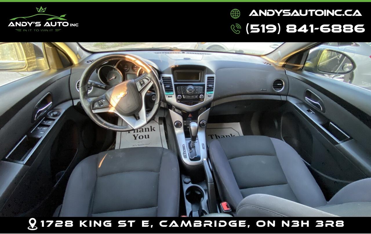 2014 Chevrolet Cruze LT ! NEW TURBO ! AUTO ! LT Photo