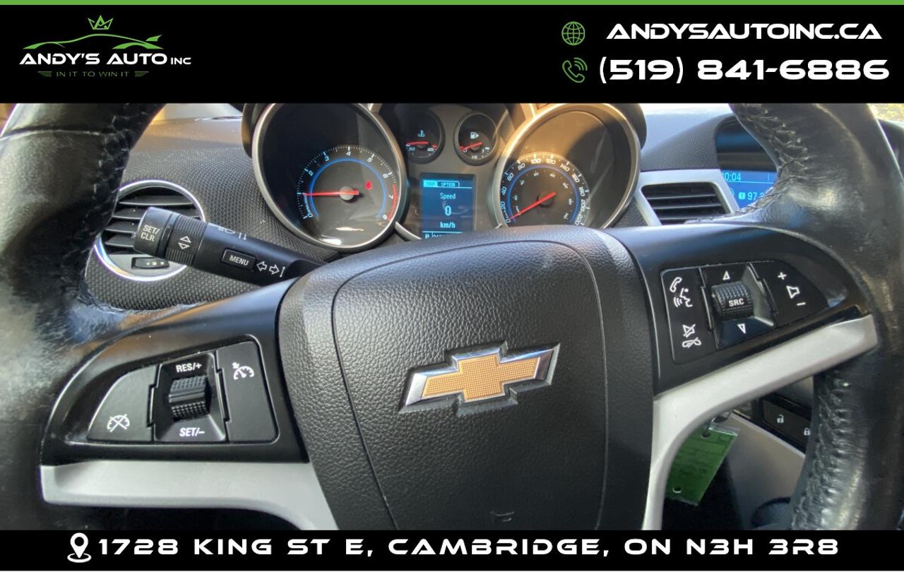 2014 Chevrolet Cruze LT ! NEW TURBO ! AUTO ! LT Photo