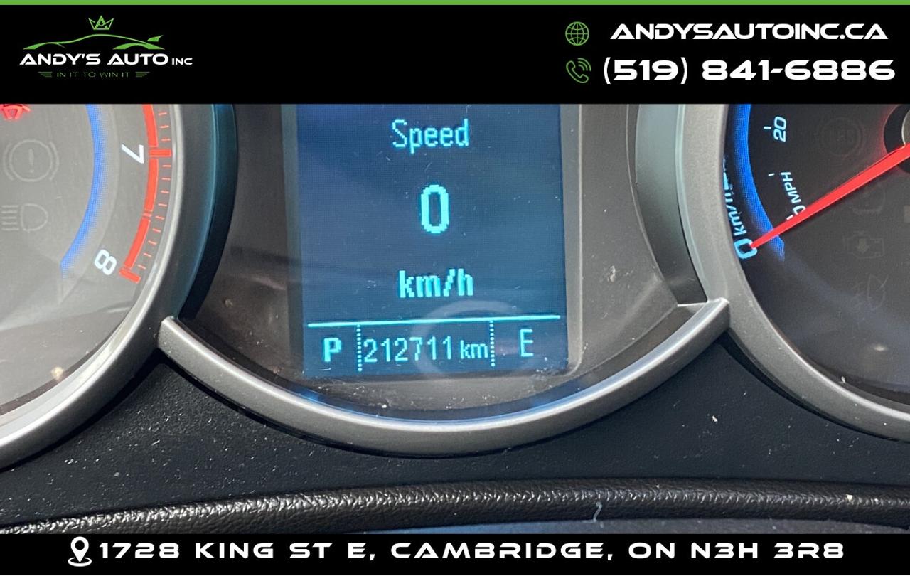 2014 Chevrolet Cruze LT ! NEW TURBO ! AUTO ! LT Photo