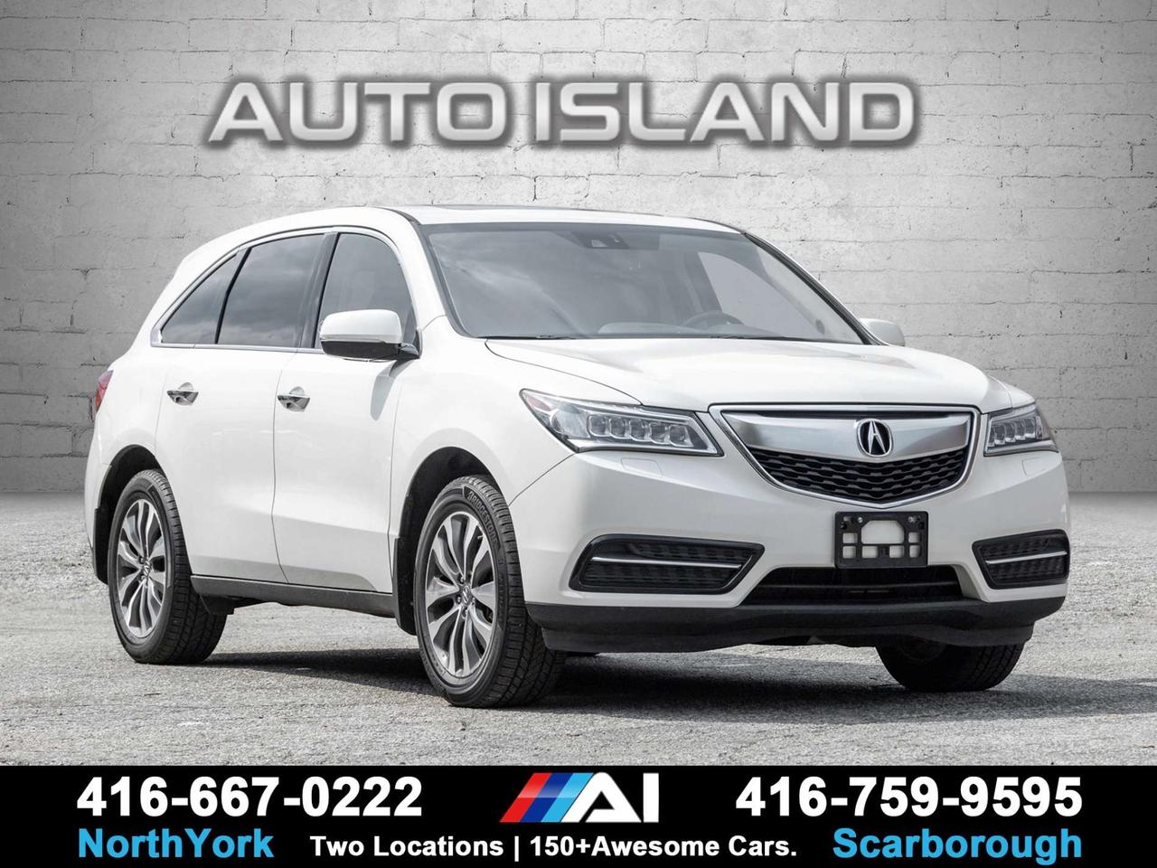 2015 Acura MDX SH-AWD -Nav Pkg-Dealer Serviced-BlindSpot-Power Tailgate- Photo