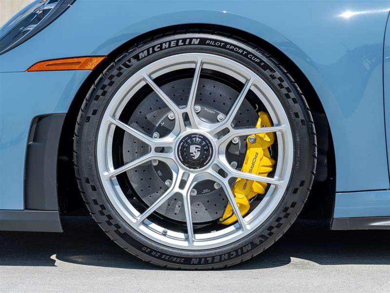 2026 Porsche 911 GT3 Coupe with Touring Package PCCB with Calipers in Yellow Front Axle Lift System Folding Lightweig Photo