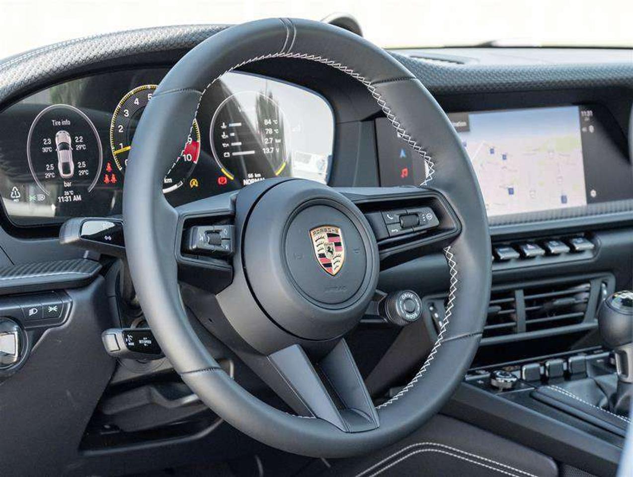 2026 Porsche 911 GT3 Coupe with Touring Package PCCB with Calipers in Yellow Front Axle Lift System Folding Lightweig Photo