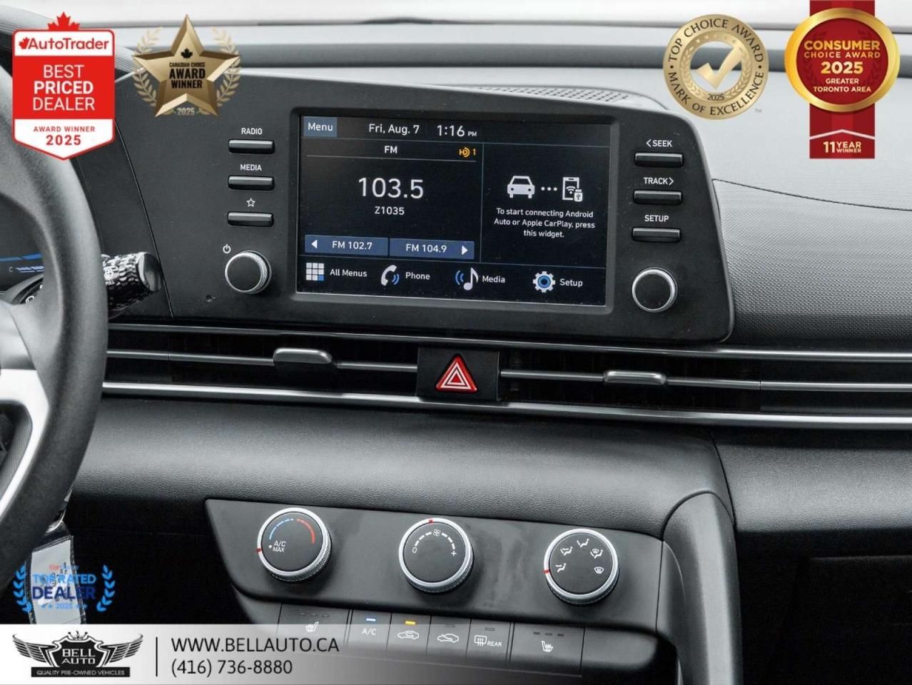 2025 Hyundai Elantra Essential   B.CAM   HTD SEATS   DRIVEMODES   NOACCIDENT Photo