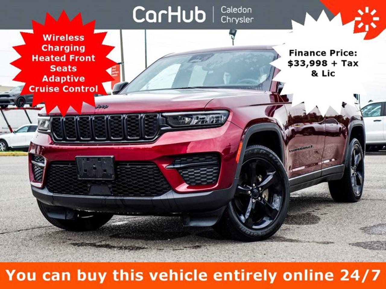 2024 Jeep Grand Cherokee Altitude Altitude Appearance Package | 20-Inch Black Wheels | Wireless Charging | Power Liftgate | Adaptive C Photo0