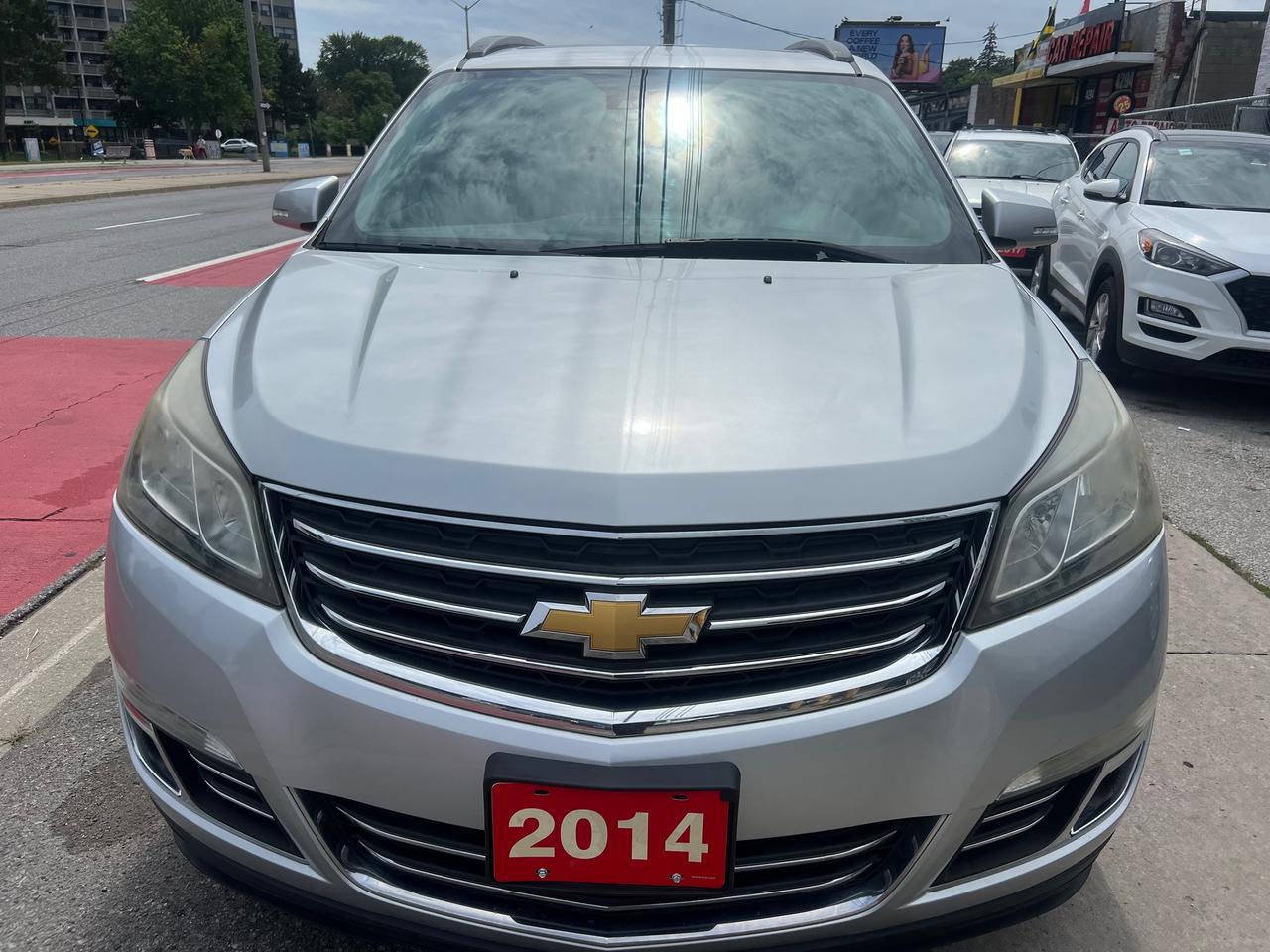 2014 Chevrolet Traverse LTZ-7 SEATS-LEATHER-SR/F-BACK CAM-BLTH & MORE Photo1